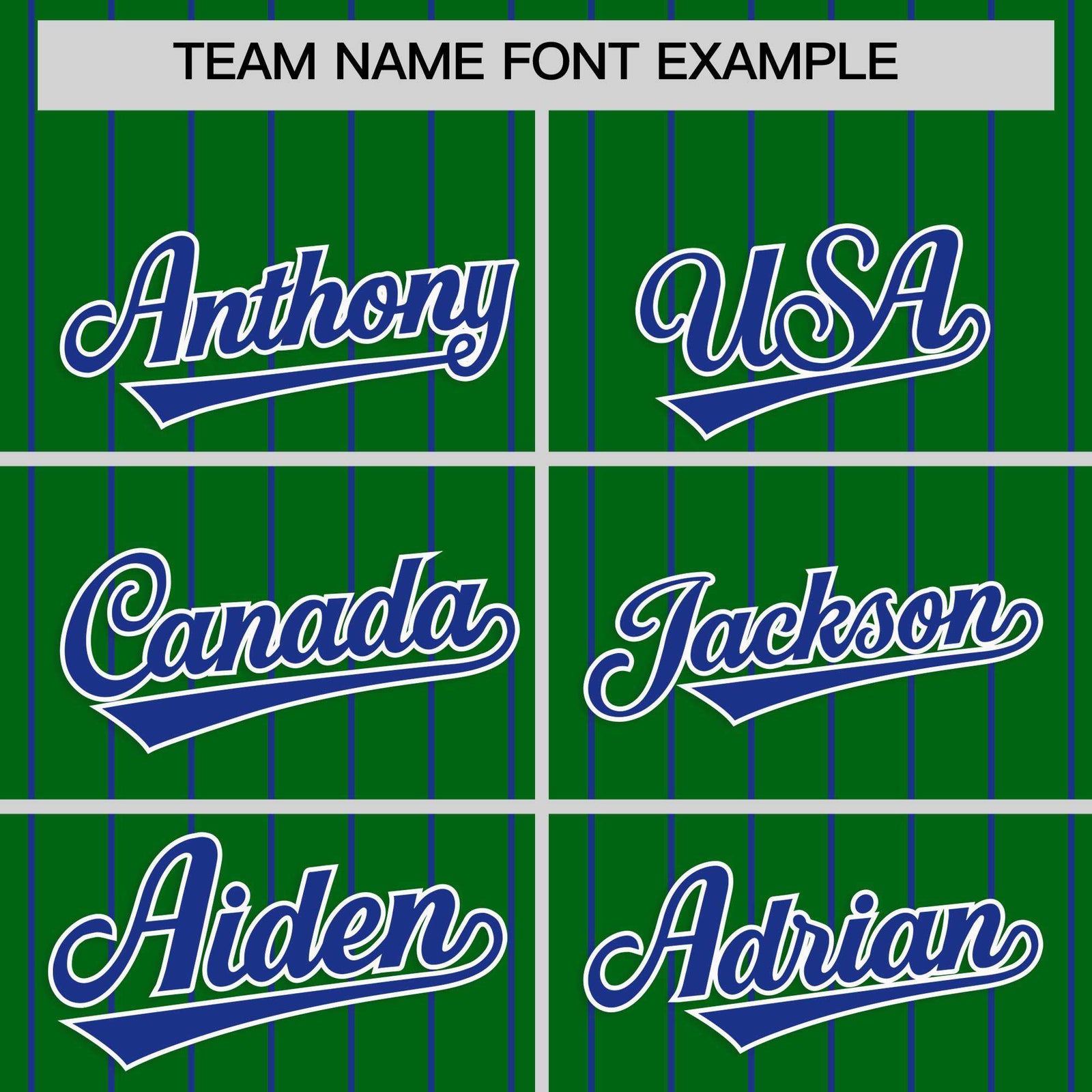 Custom Kelly Green Royal Stripe Fashion Raglan Sleeves Authentic Baseball Jersey
