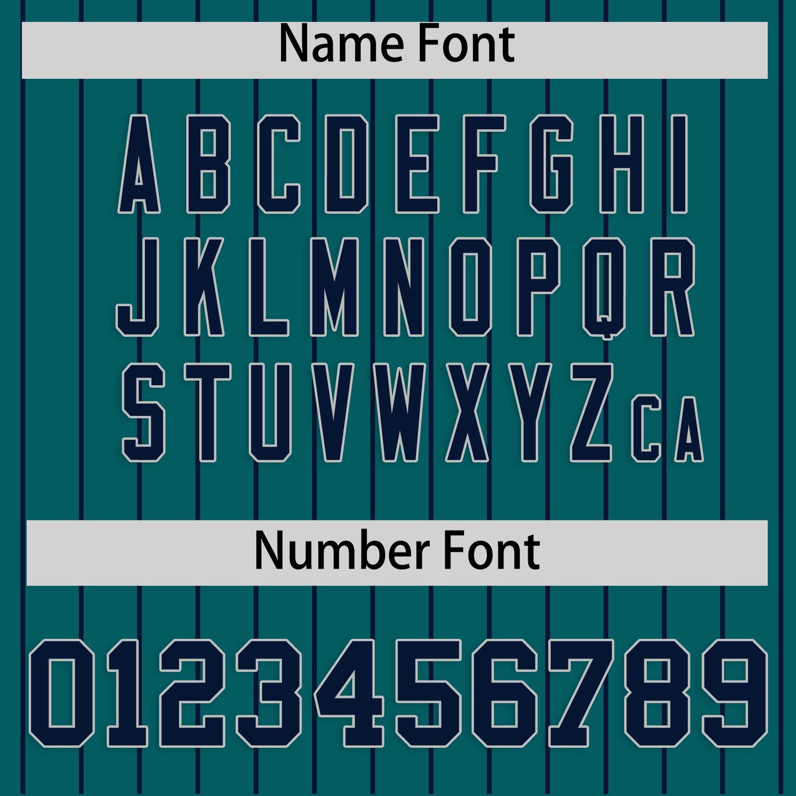 Custom Aqua Navy Stripe Fashion Raglan Sleeves Authentic Baseball Jersey