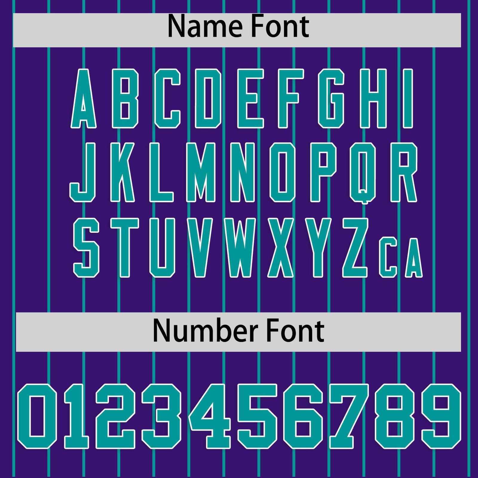 Custom Purple Aqua Stripe Fashion Raglan Sleeves Authentic Baseball Jersey