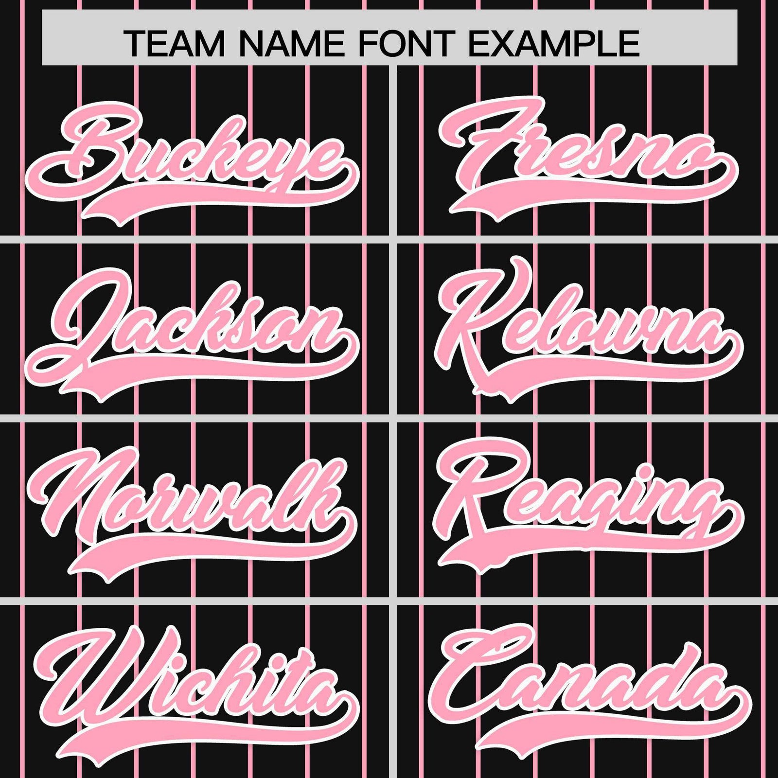 Custom Black Light Pink Stripe Fashion Raglan Sleeves Authentic Baseball Jersey