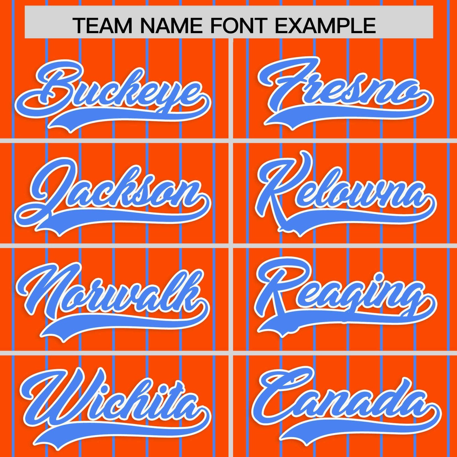 Custom Orange Powder Blue Stripe Fashion Raglan Sleeves Authentic Baseball Jersey