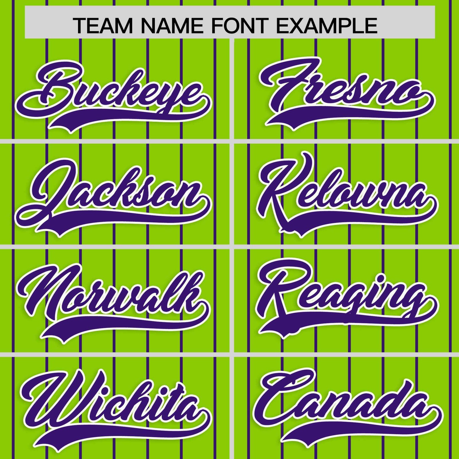 Custom Neon Green Purple Stripe Fashion Raglan Sleeves Authentic Baseball Jersey