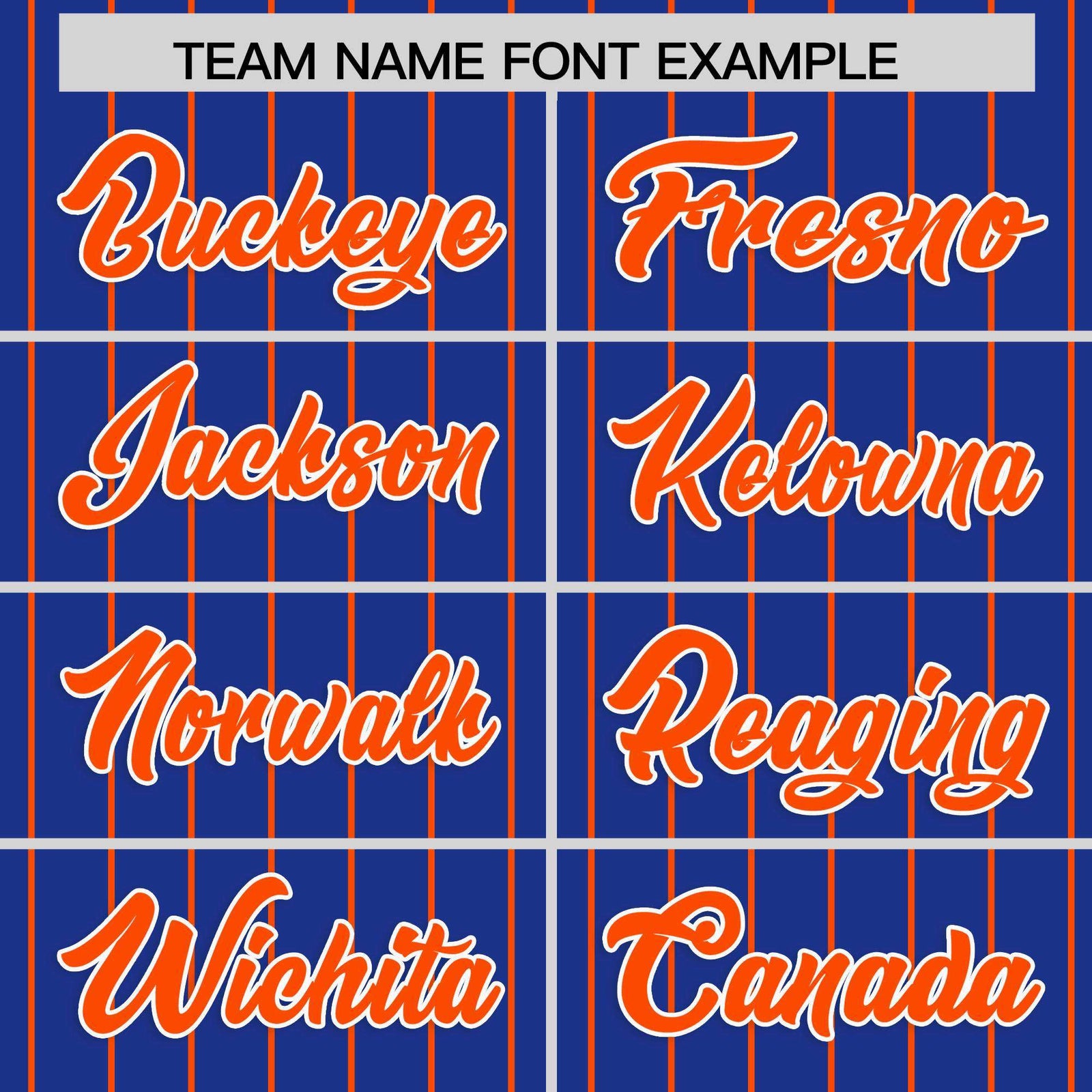 Custom Royal Orange Stripe Fashion Raglan Sleeves Authentic Baseball Jersey