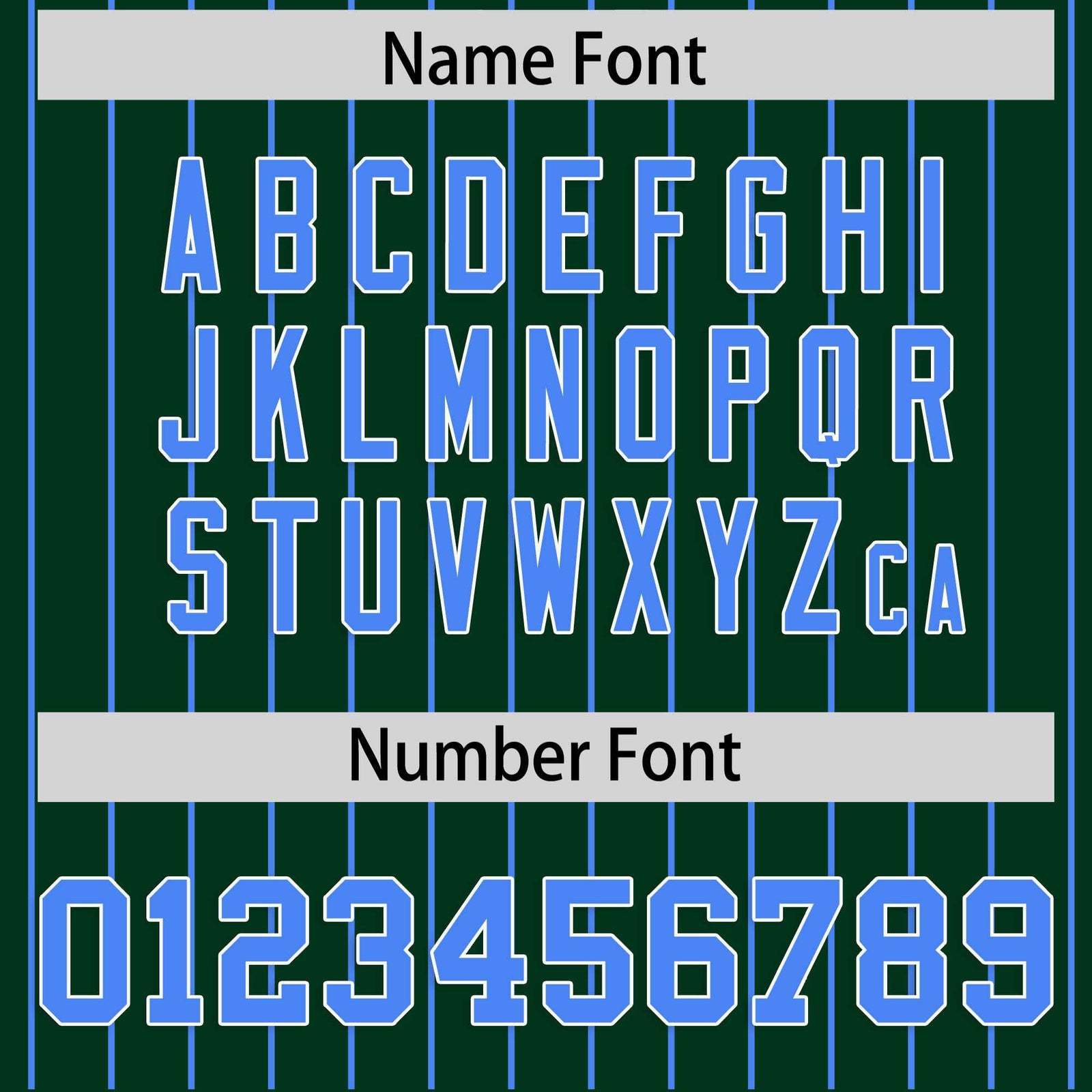 Custom Green Powder Blue Stripe Fashion Raglan Sleeves Authentic Baseball Jersey