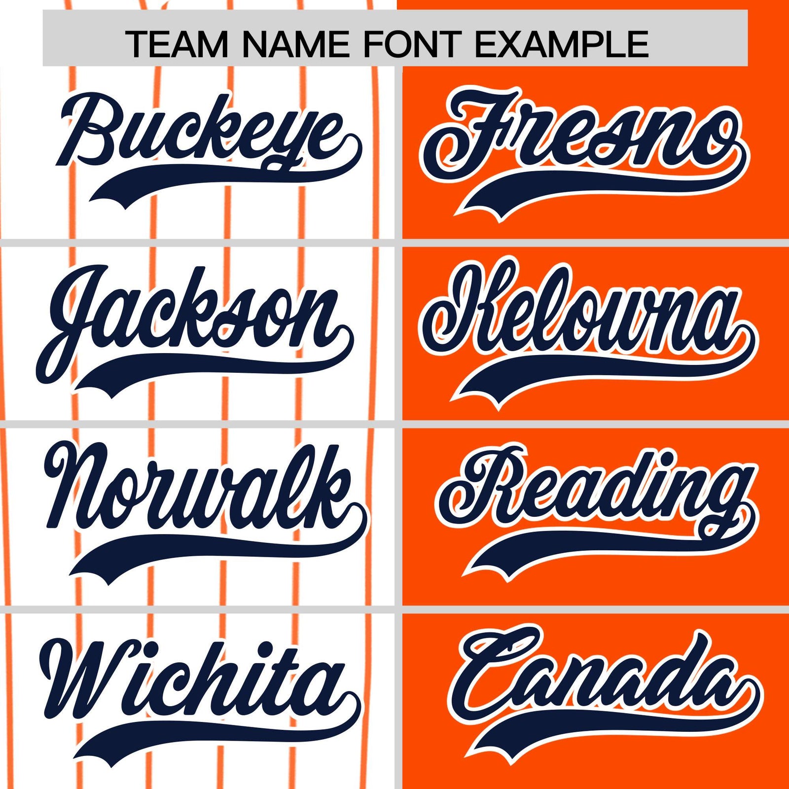Custom White Orange and Navy Pinstripe Personalized Raglan Sleeves Authentic Baseball Jersey