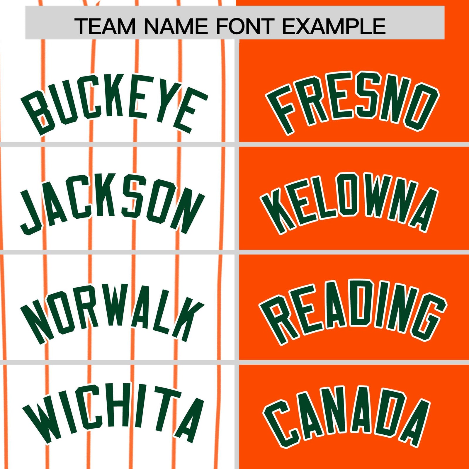 Custom White Orange and Green Pinstripe Personalized Raglan Sleeves Authentic Baseball Jersey