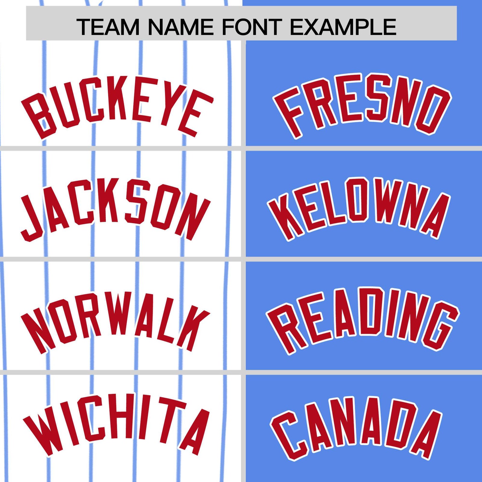 Custom White Powder Blue and Red Pinstripe Personalized Raglan Sleeves Authentic Baseball Jersey