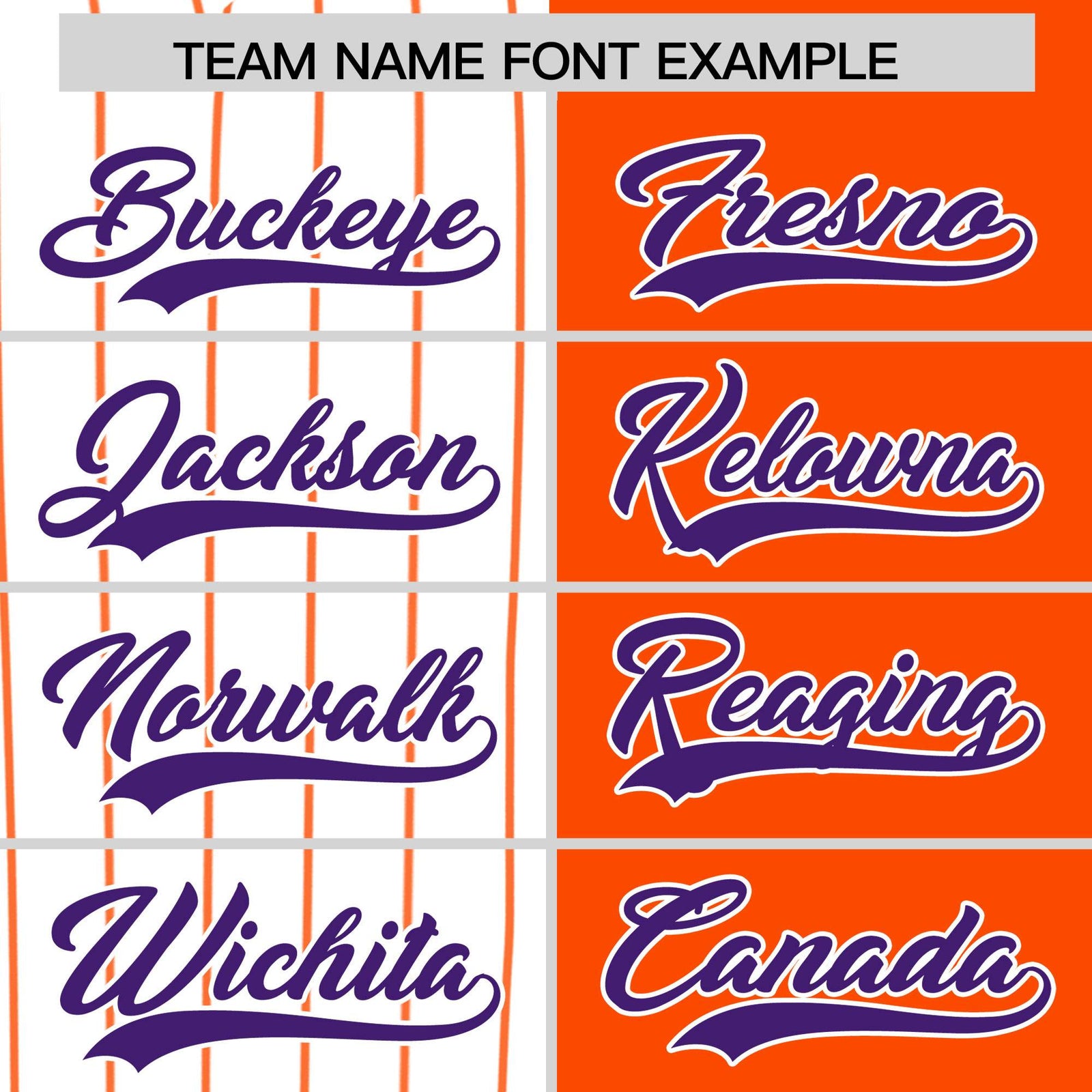 Custom White Orange and Purple Pinstripe Personalized Raglan Sleeves Authentic Baseball Jersey