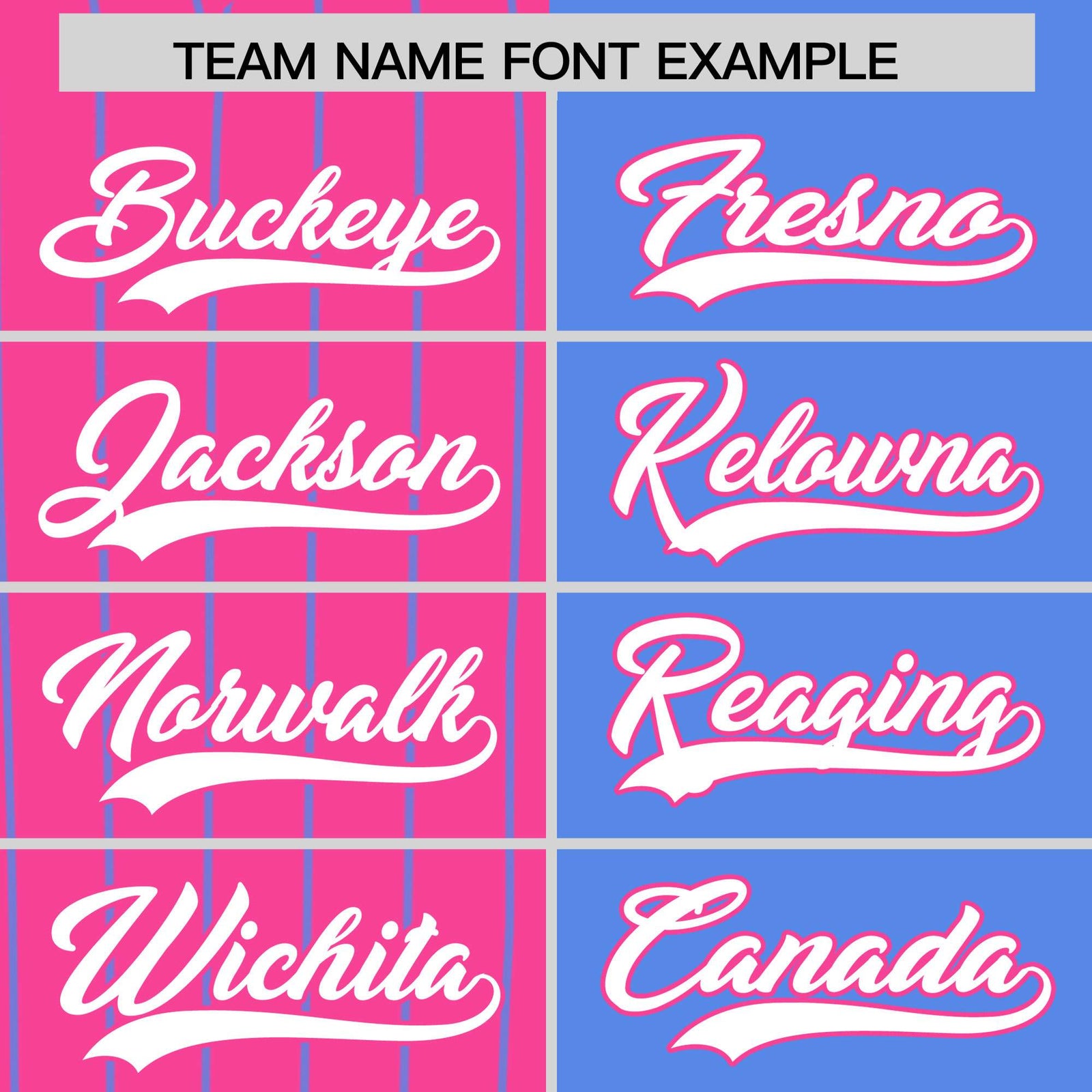 Custom Pink Powder Blue and White Pinstripe Personalized Raglan Sleeves Authentic Baseball Jersey