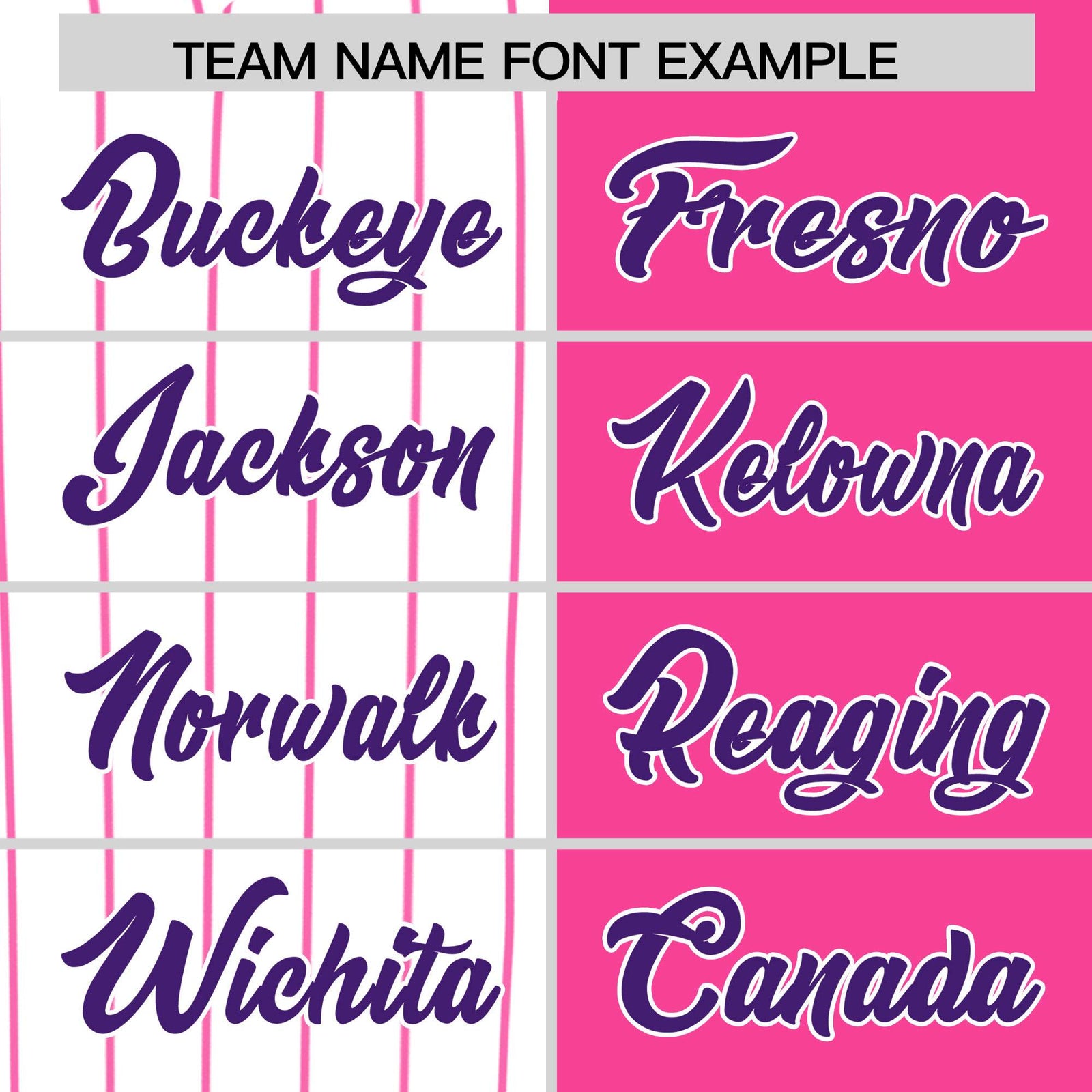 Custom White Pink and Purple Pinstripe Personalized Raglan Sleeves Authentic Baseball Jersey