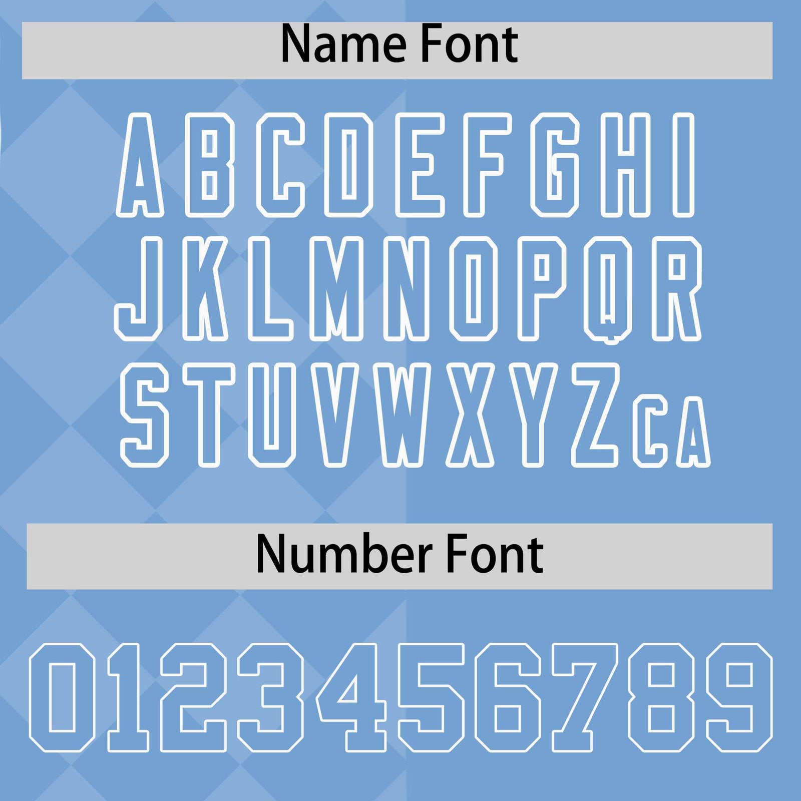 Custom Powder Blue Rhombus Design Authentic Baseball Jersey