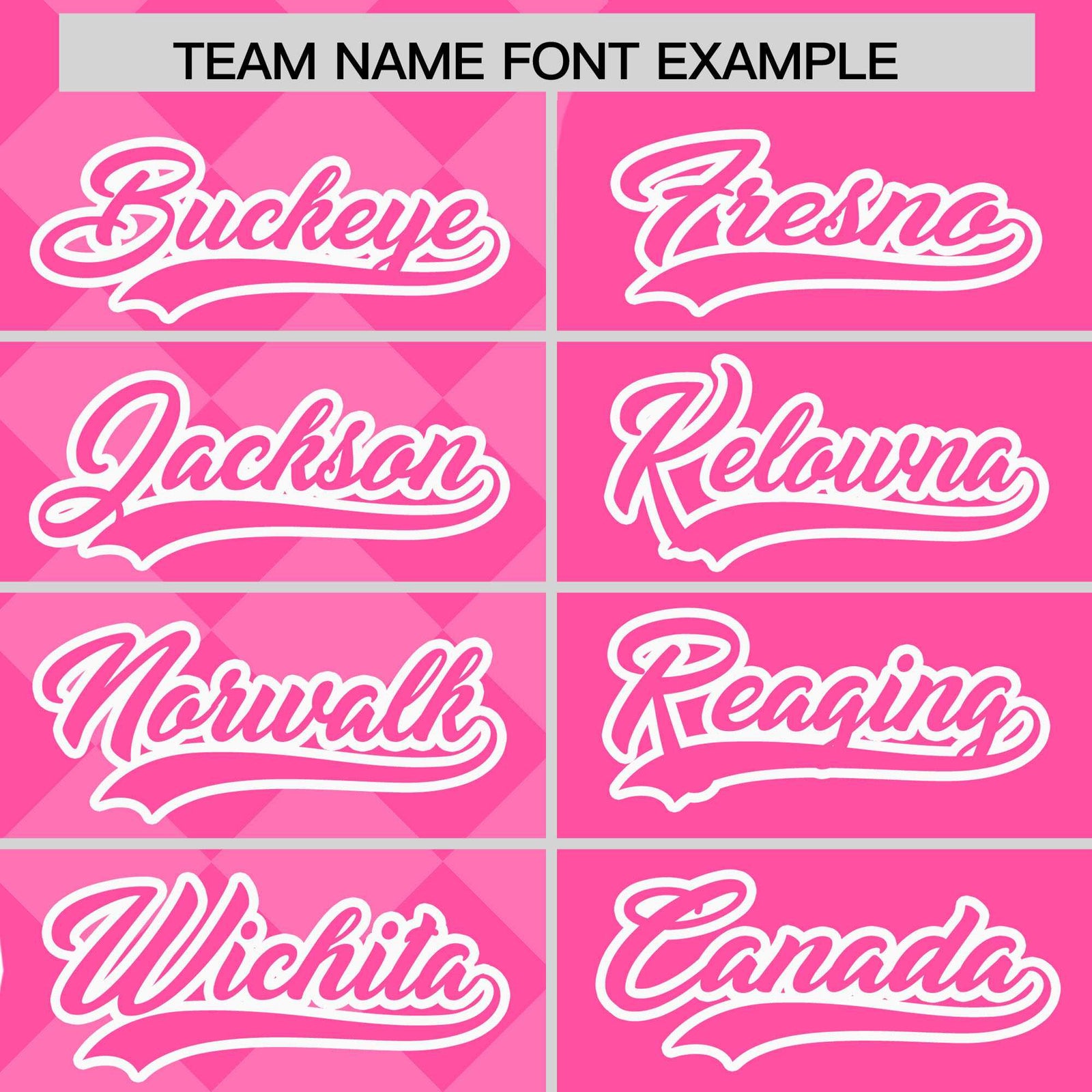 Custom Pink Rhombus Design Authentic Baseball Jersey