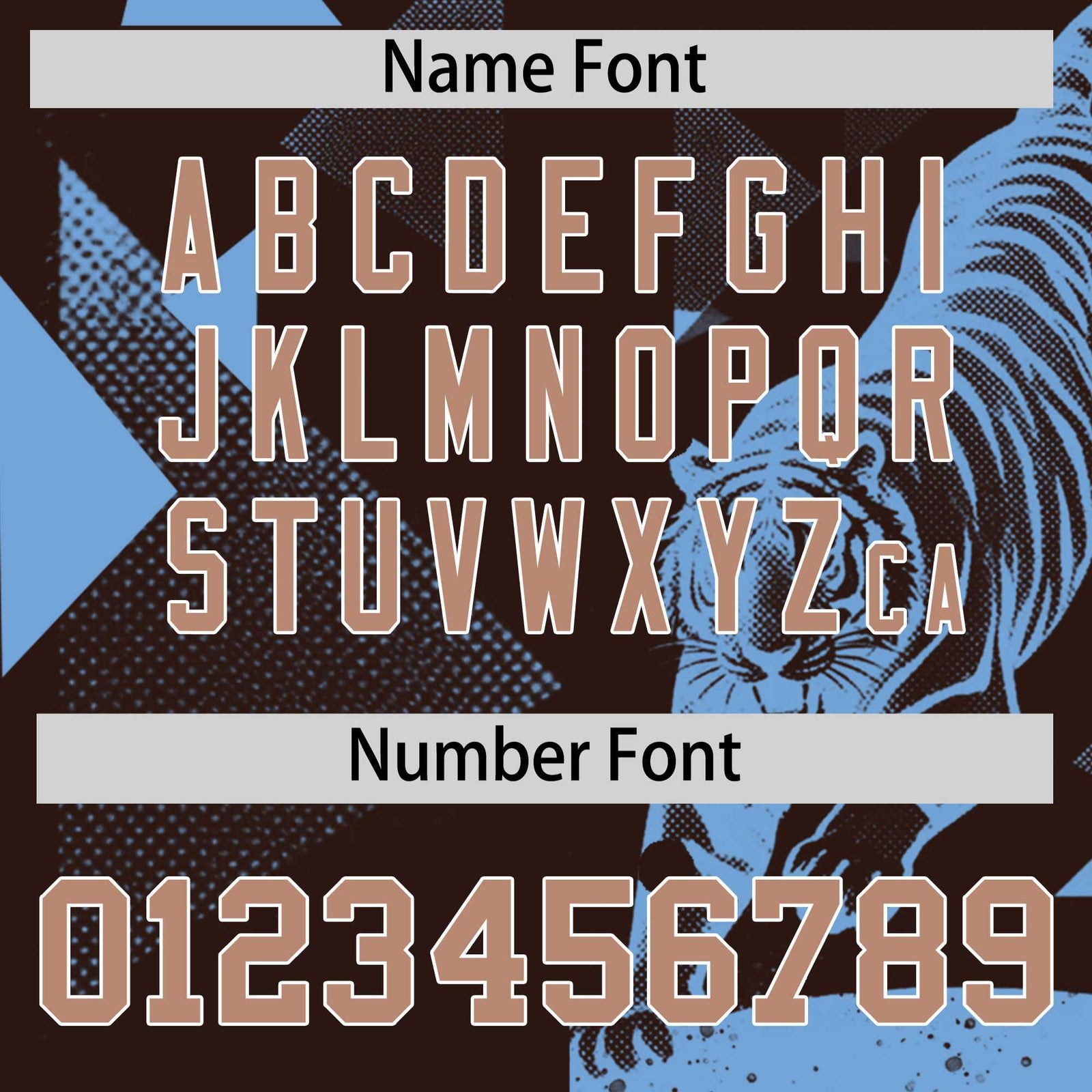 Custom Powder Blue Brown Raptor Series Raglan Sleeves Drapable Baseball Jersey