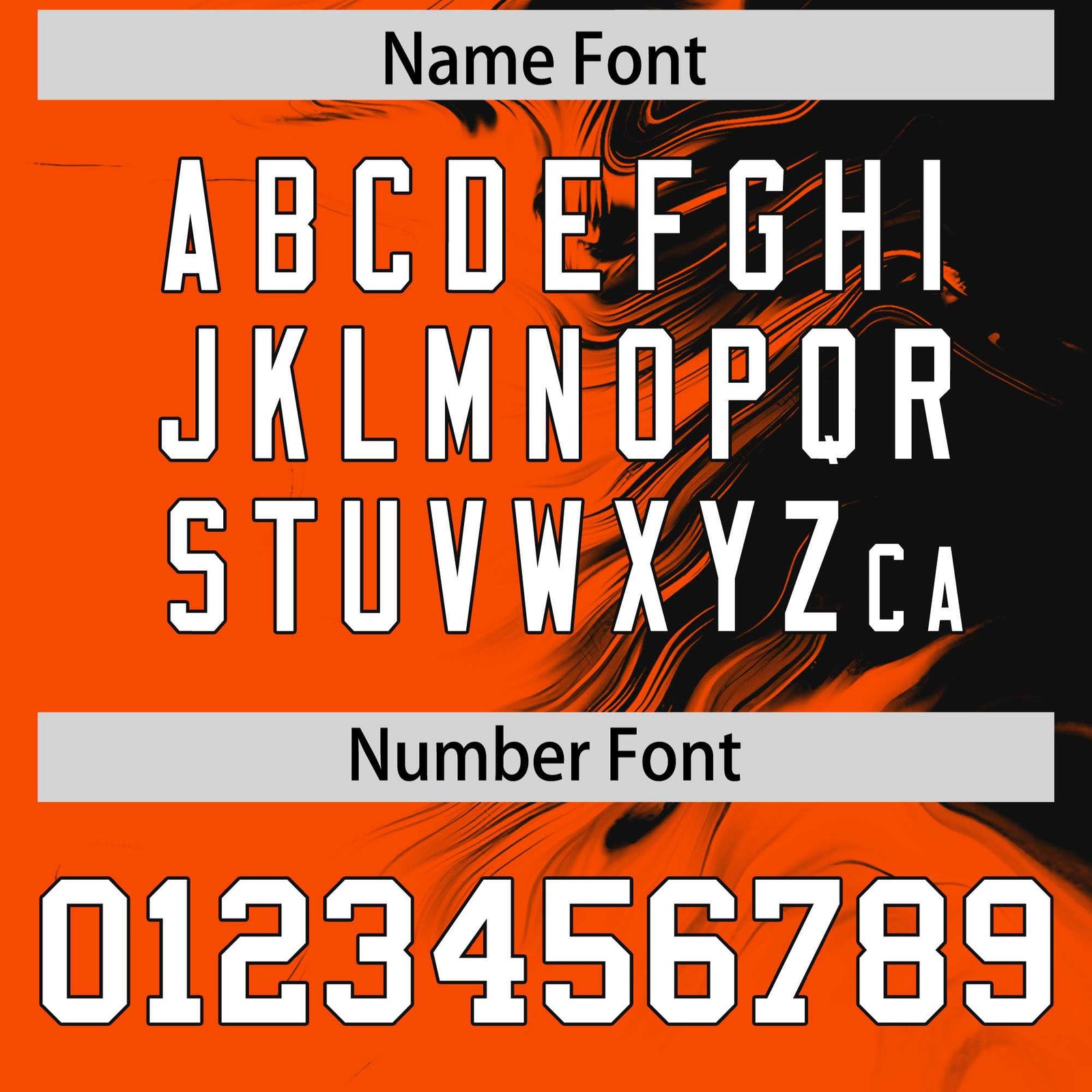 Custom Black Orange Personalized Ink Pattern Authentic Baseball Jersey