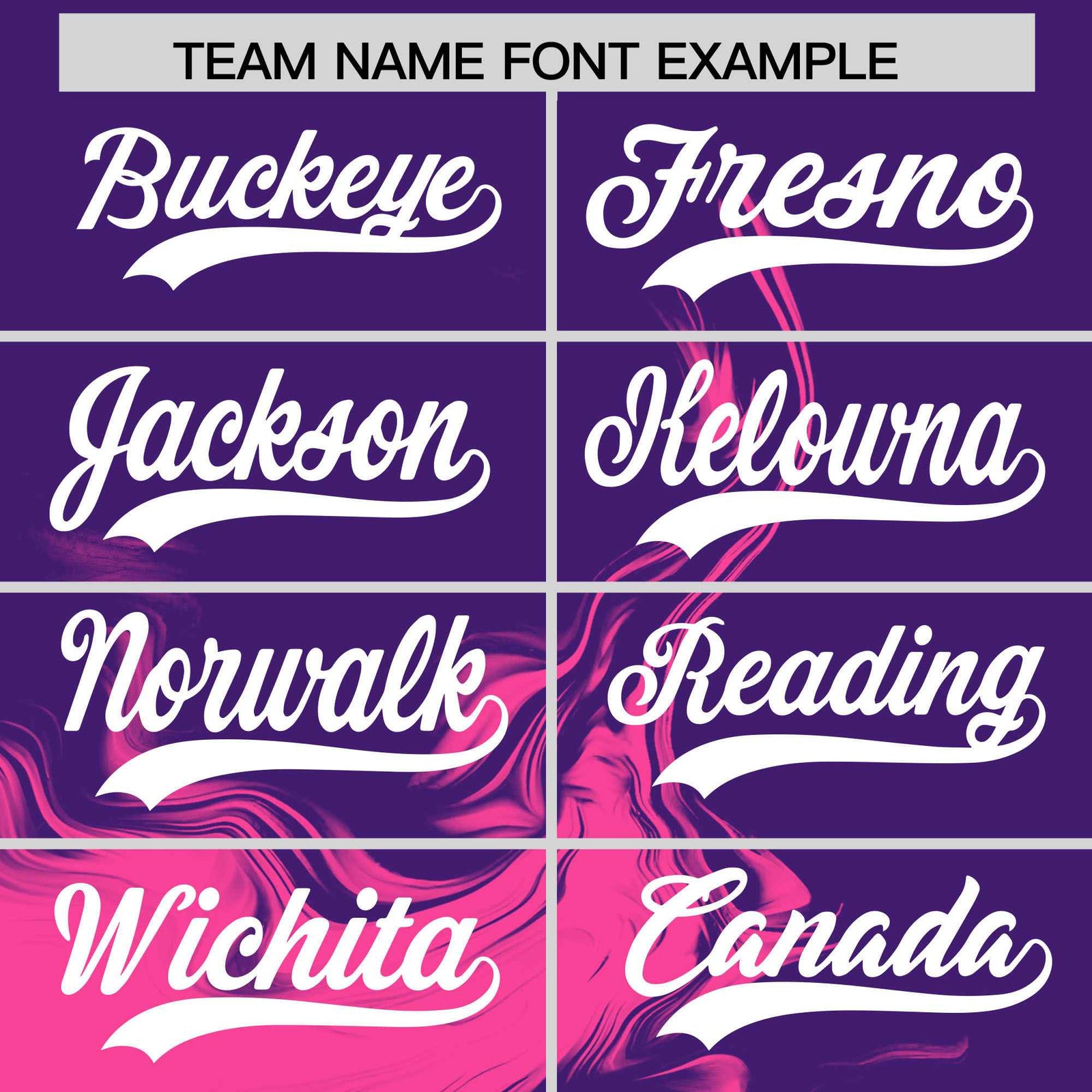 Custom Purple Pink Personalized Ink Pattern Authentic Baseball Jersey