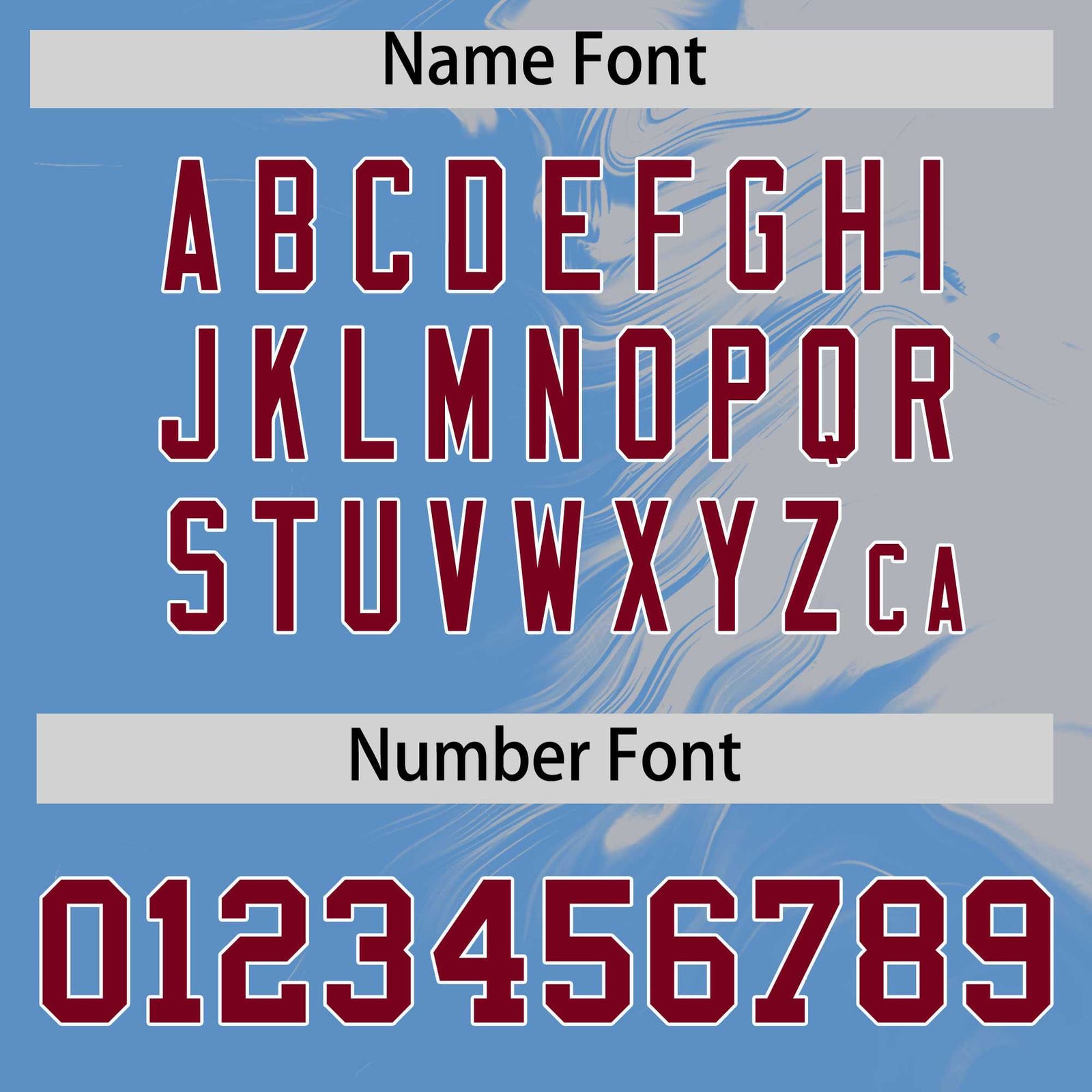 Custom Gray Powder Blue Personalized Ink Pattern Authentic Baseball Jersey