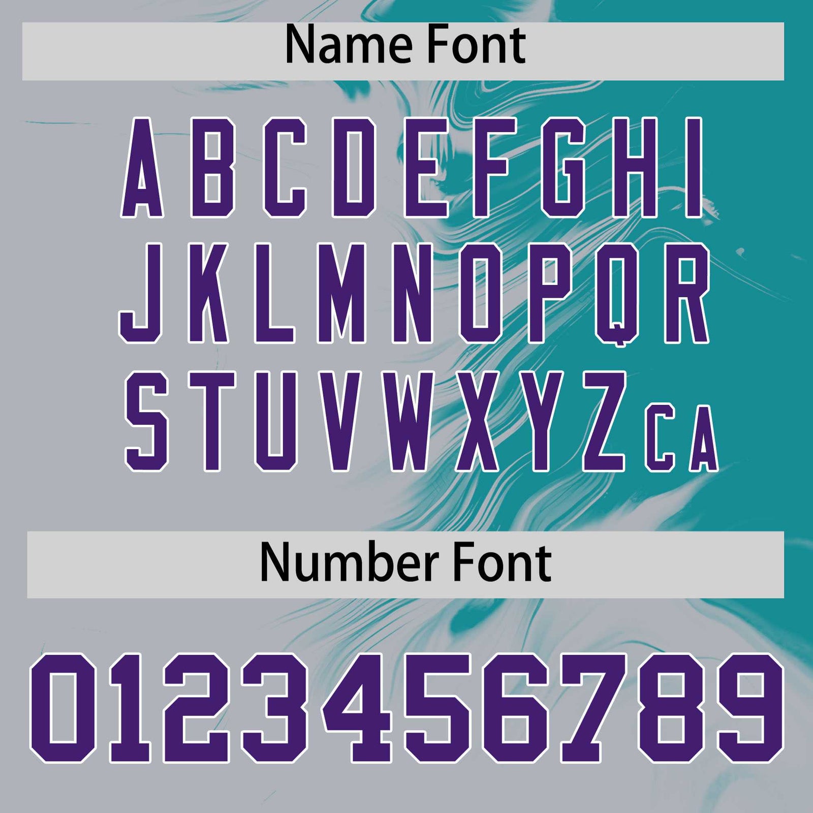 Custom Aqua Gray Personalized Ink Pattern Authentic Baseball Jersey