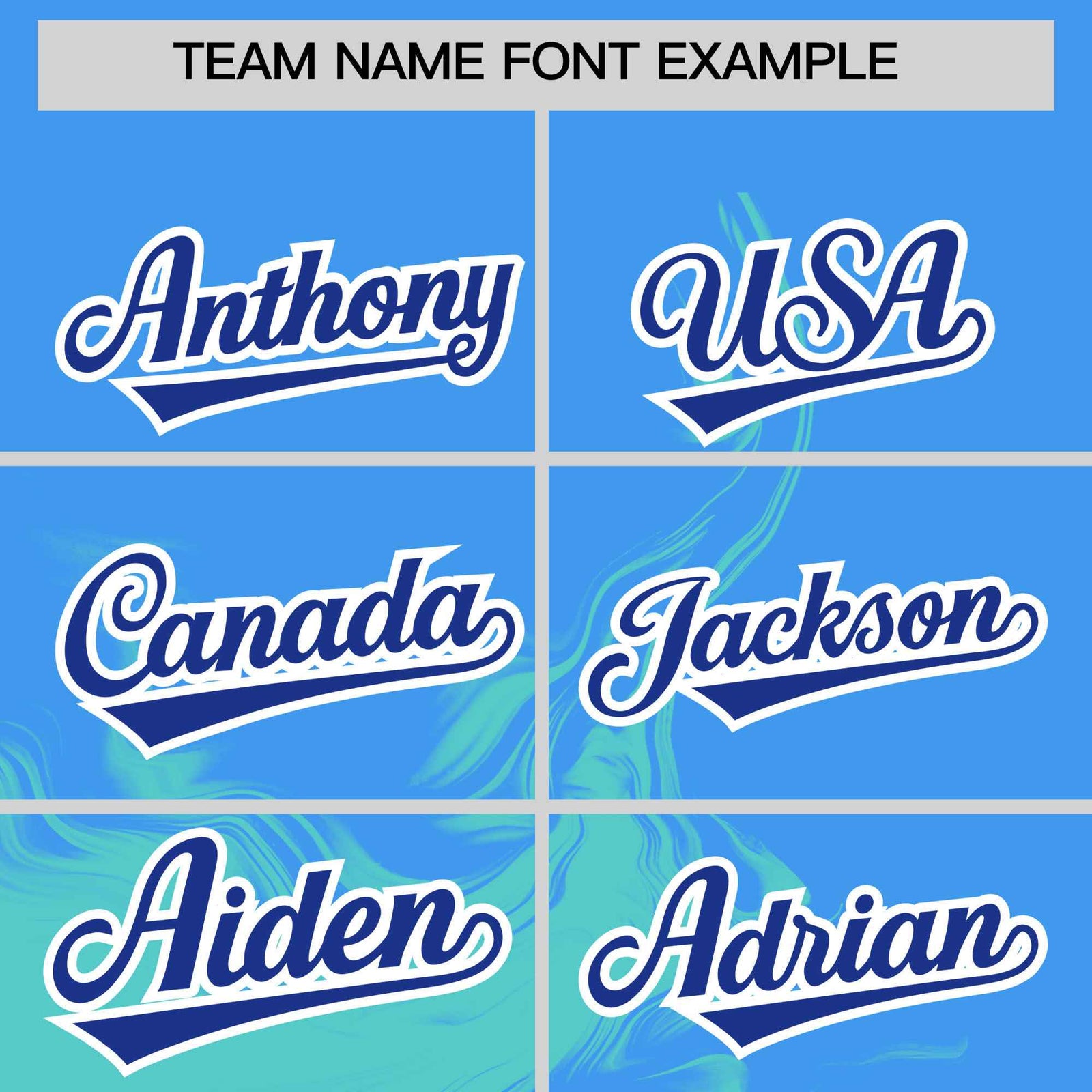 Custom Powder Blue Bright Green Personalized Ink Pattern Authentic Baseball Jersey