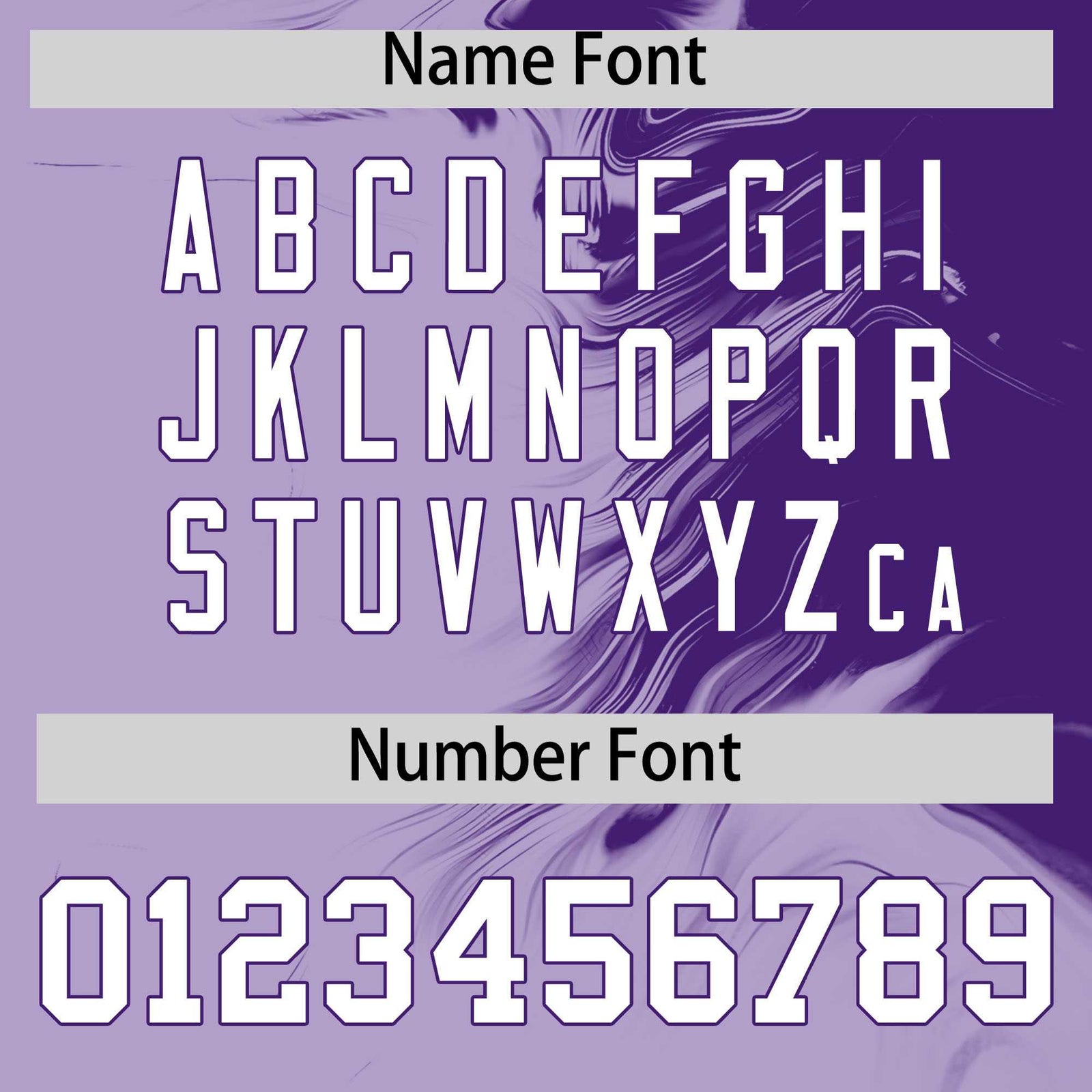 Custom Purple Light Purple Personalized Ink Pattern Authentic Baseball Jersey