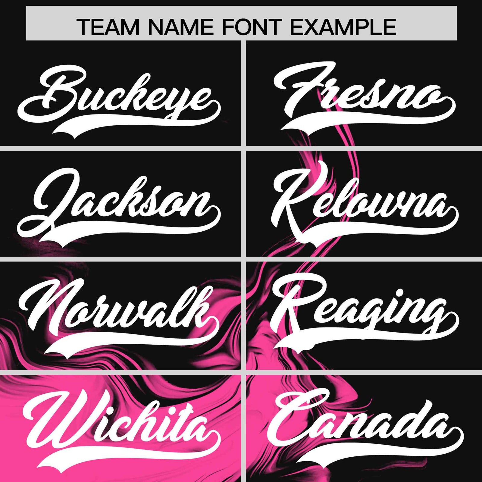 Custom Black Pink Personalized Ink Pattern Authentic Baseball Jersey