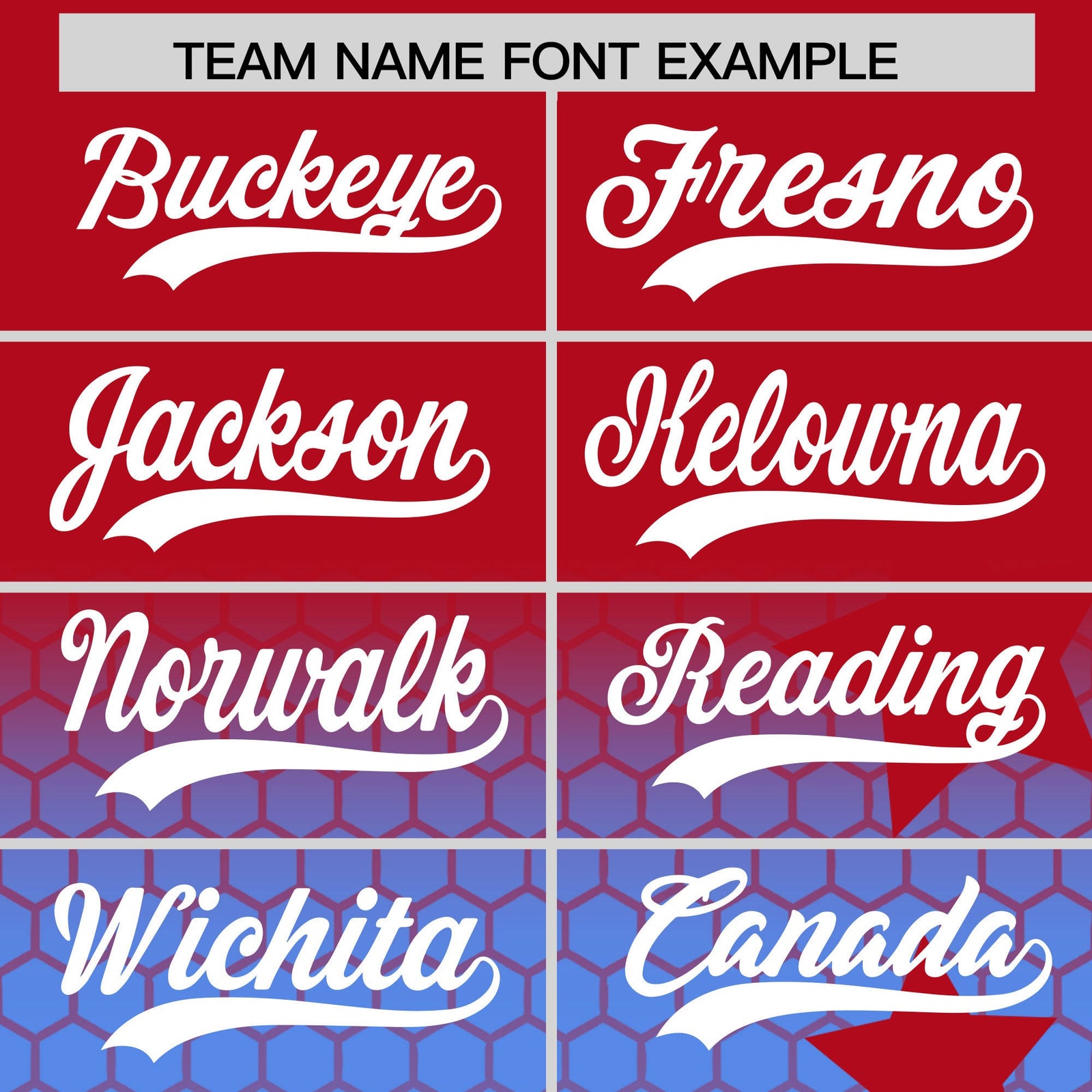 Custom Red Powder Blue White Rising Stars Series Gradient Fashion Baseball Jersey| KXKSHOP