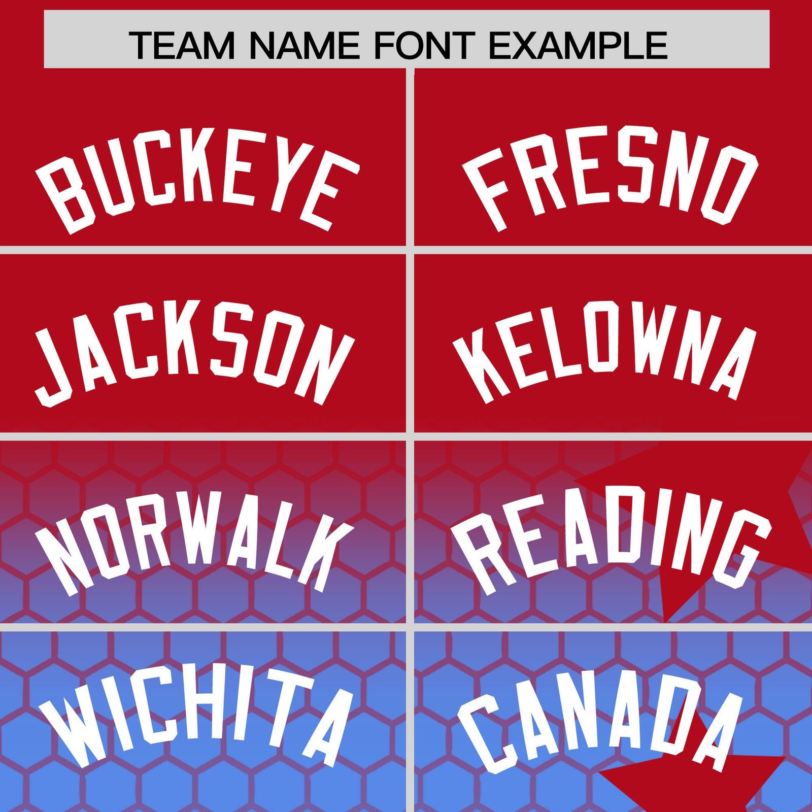 Custom Red Powder Blue White Rising Stars Series Gradient Fashion Baseball Jersey| KXKSHOP