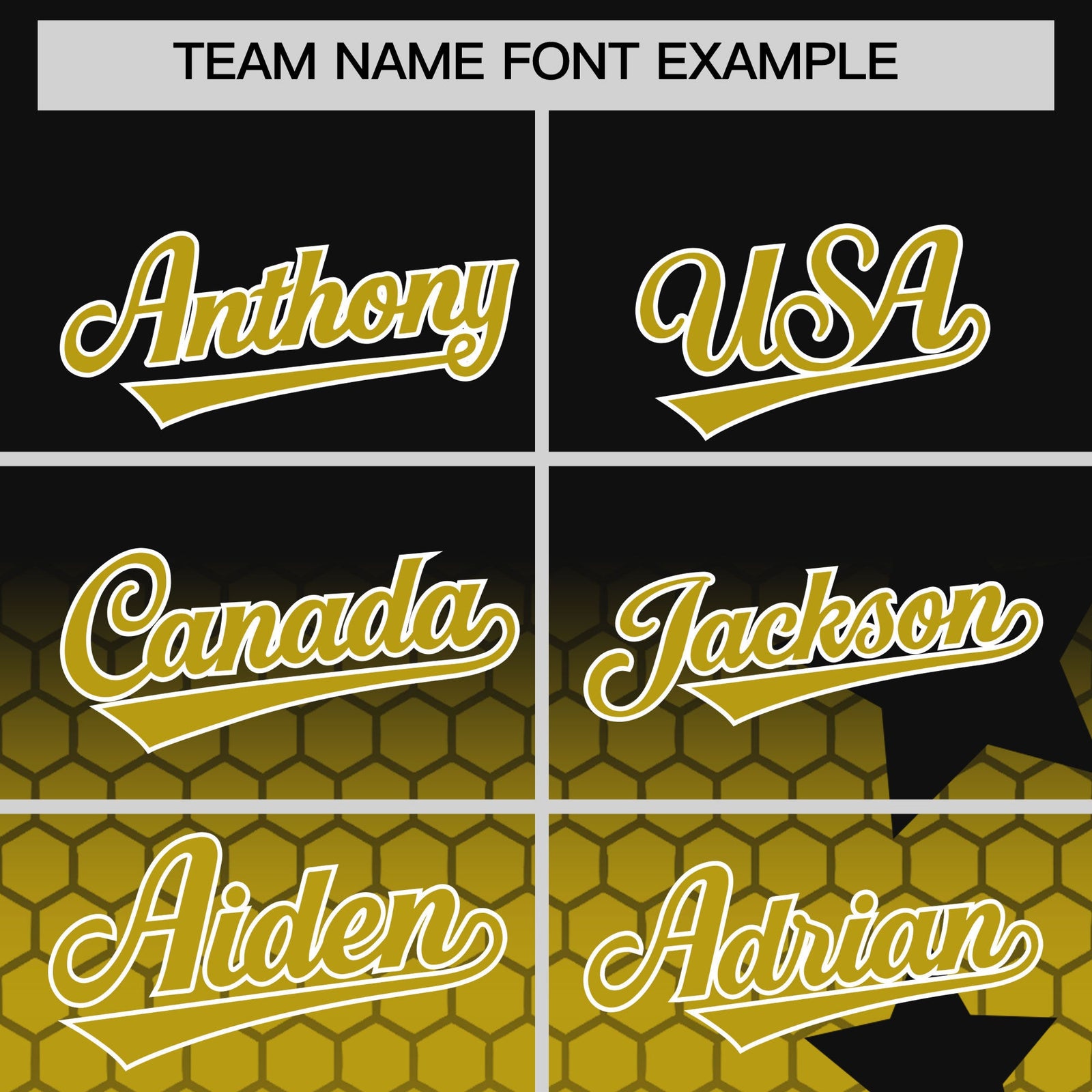 Custom Black Old Gold White Rising Stars Series Gradient Fashion Baseball Jersey| KXKSHOP