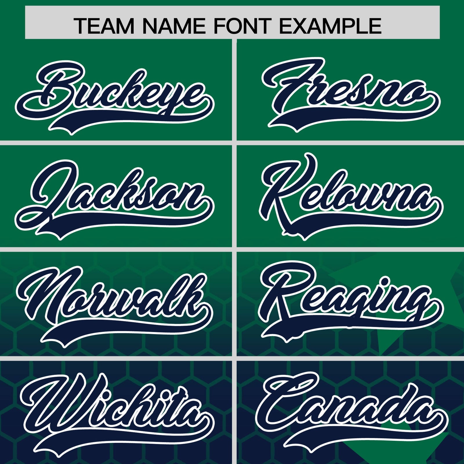 Custom Kelly Green Navy White Rising Stars Series Gradient Fashion Baseball Jersey| KXKSHOP