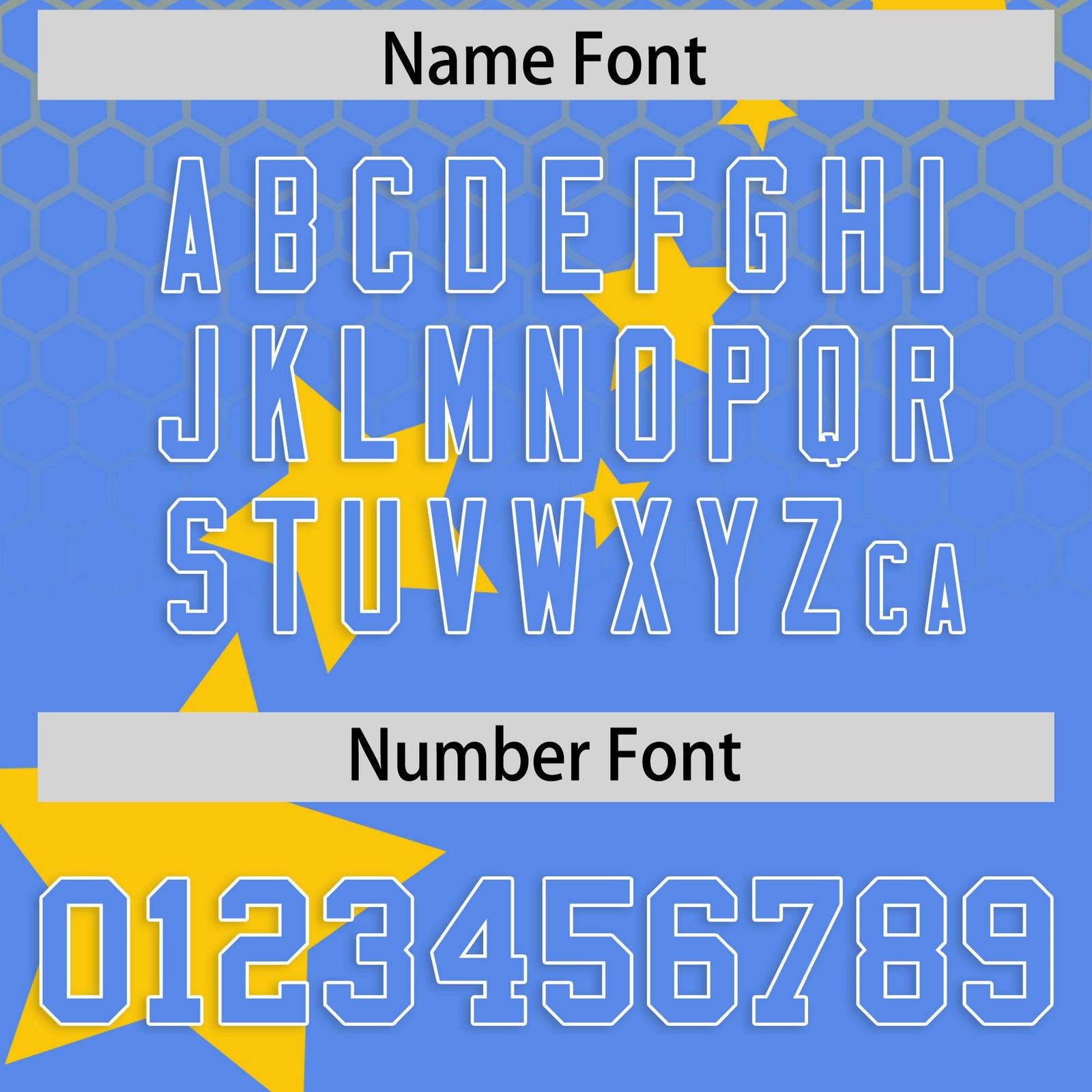 Custom Gold Powder Blue White Rising Stars Series Gradient Fashion Baseball Jersey| KXKSHOP