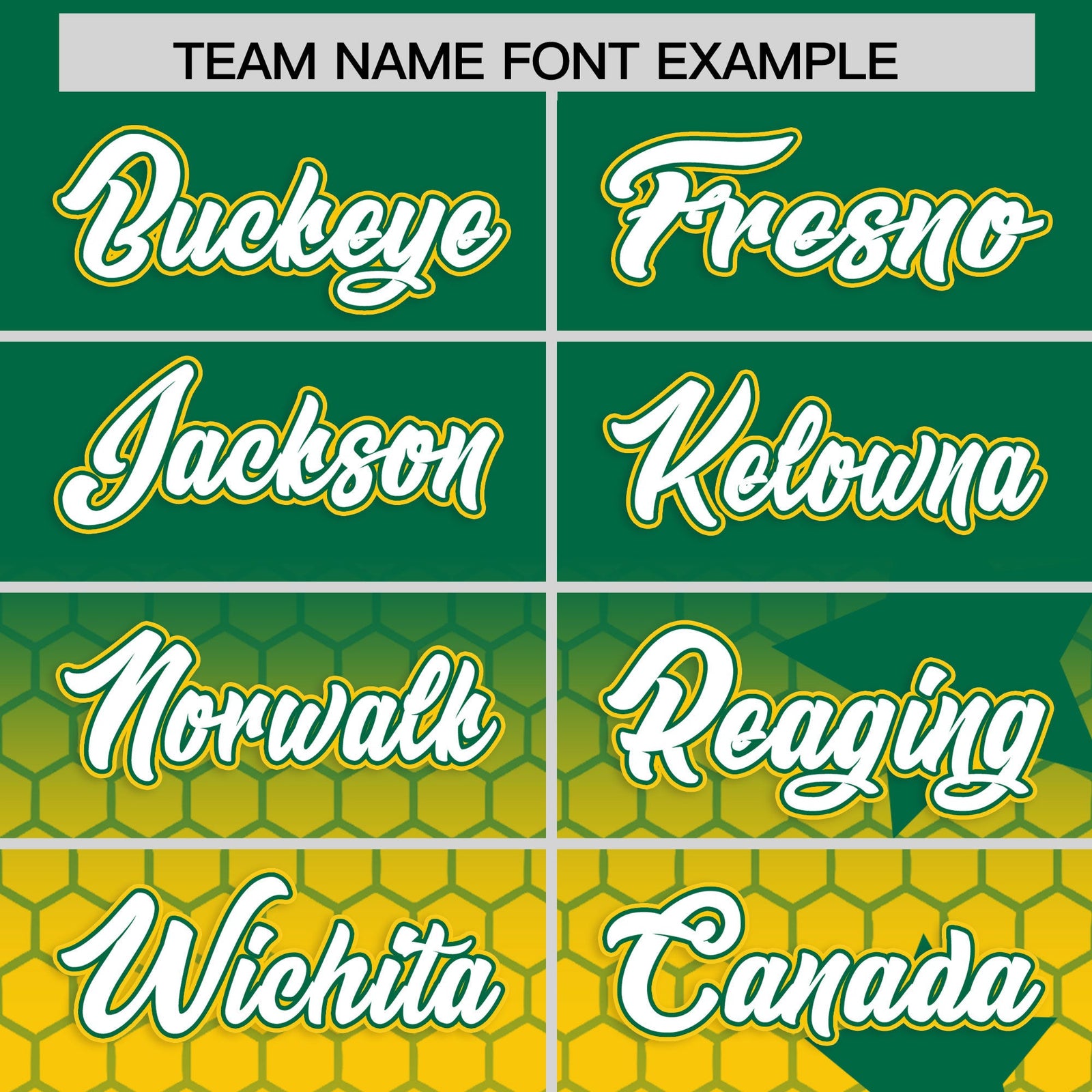 Custom Kelly Green Gold White Rising Stars Series Gradient Fashion Baseball Jersey| KXKSHOP