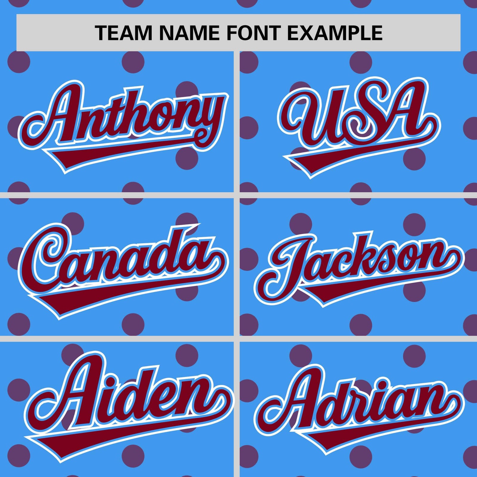 Custom Powder Blue Crimson Personalized Polka Dot Graffiti Pattern Authentic Baseball Jersey