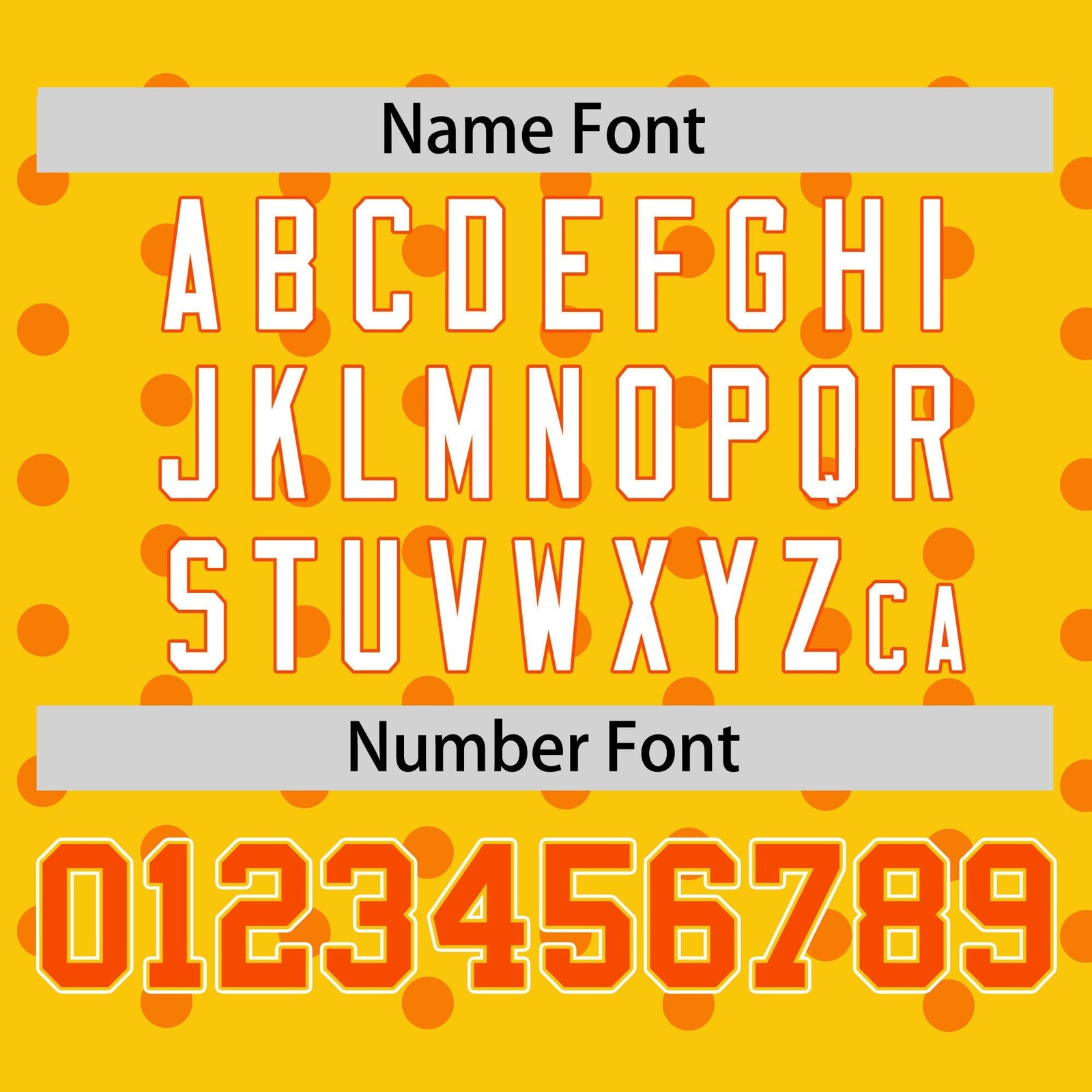 Custom Gold Orange Personalized Polka Dot Graffiti Pattern Authentic Baseball Jersey