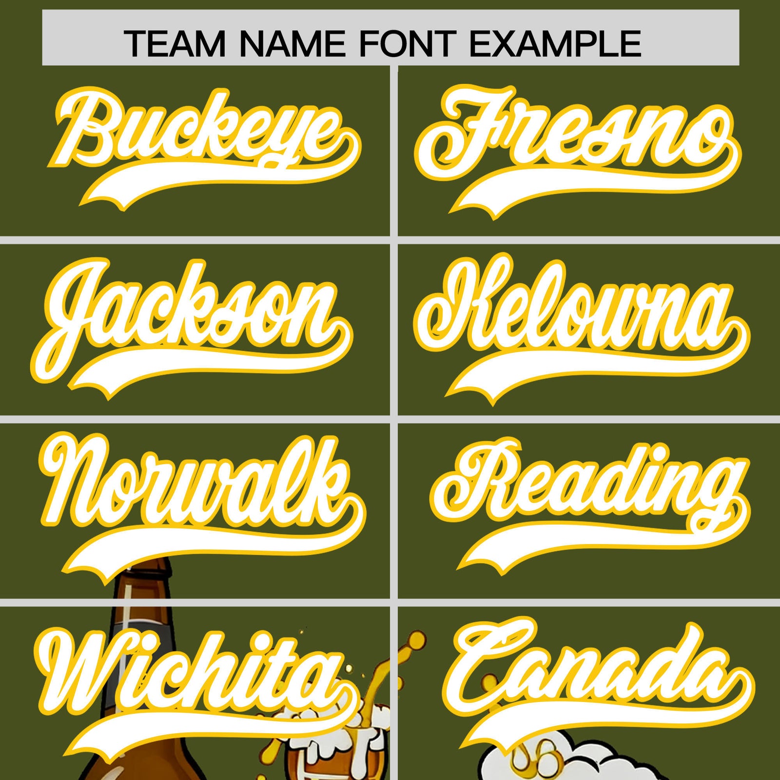 Custom Olive Personalized Team Shirts for Parties & Training | KXKSHOP