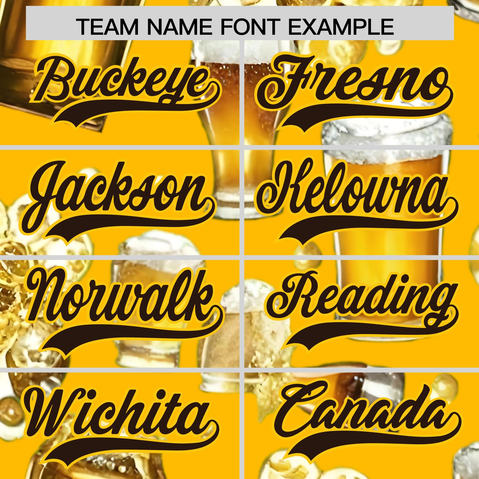 Custom Yellow Personalized Team Shirts for Parties & Training | KXKSHOP