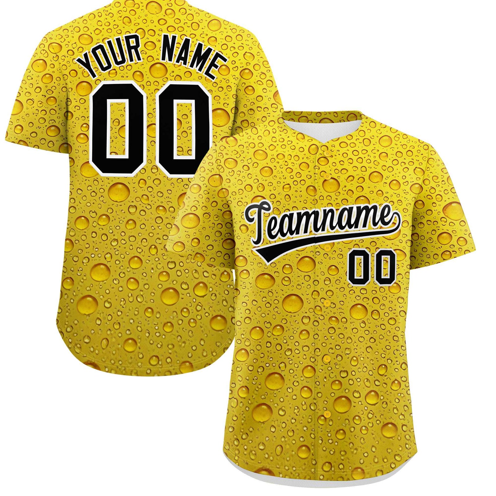 Custom Gold Personalized Team Shirts for Parties & Training | KXKSHOP