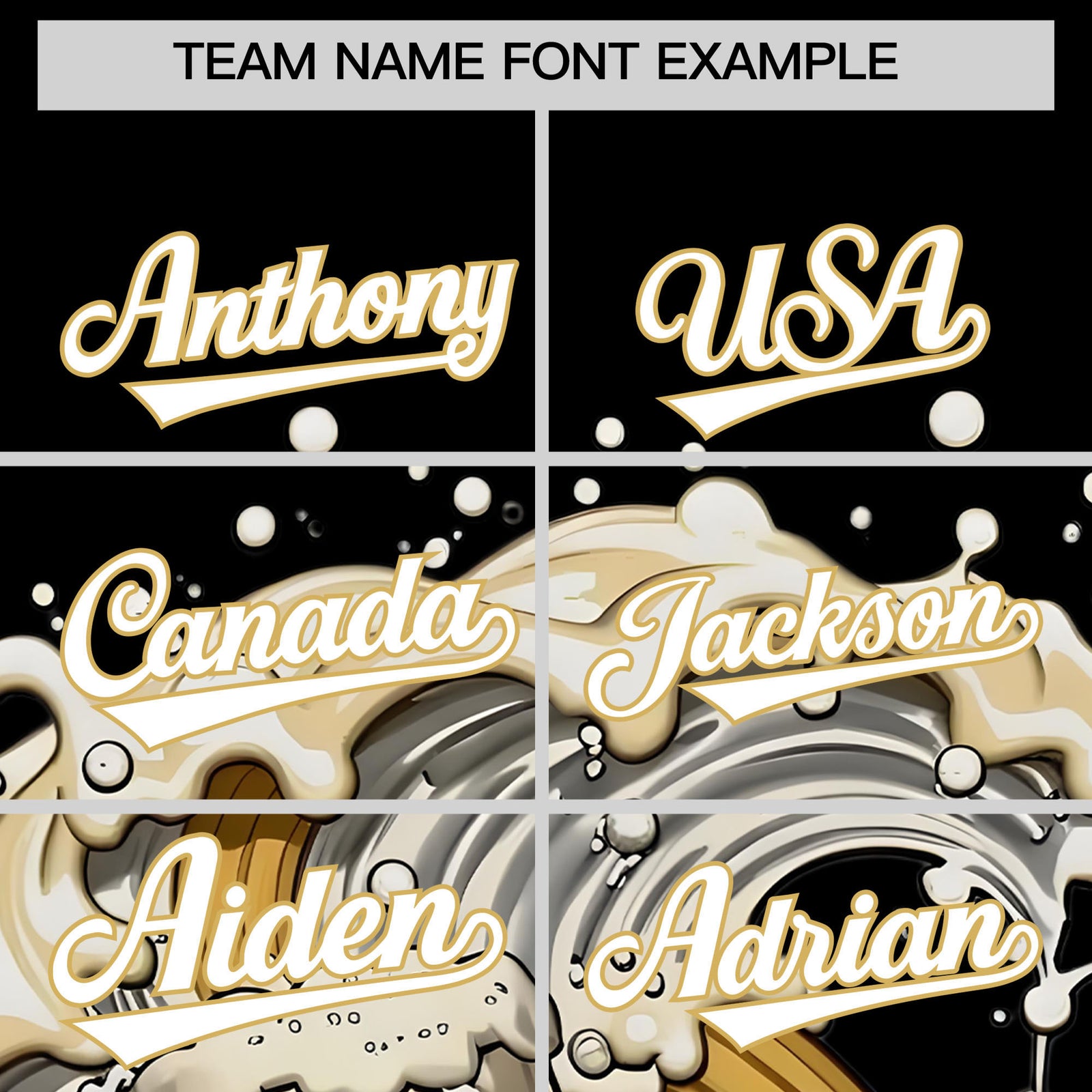 Custom Old Gold Personalized Team Shirts for Parties & Training | KXKSHOP