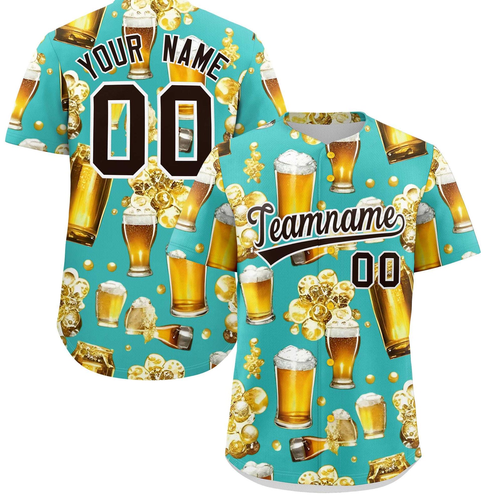 Custom Teal Personalized Team Shirts for Parties & Training | KXKSHOP