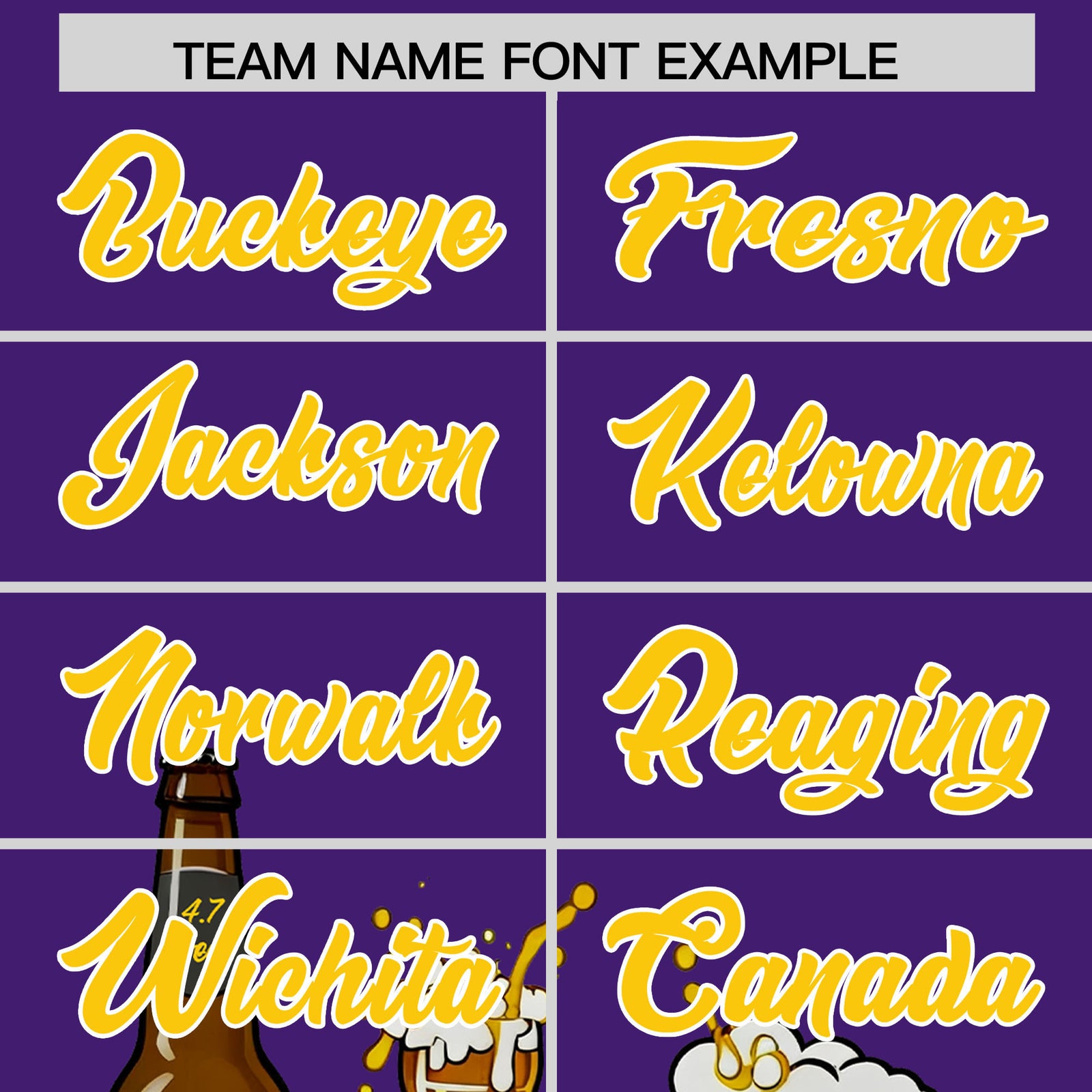 Custom Purple Personalized Team Shirts for Parties & Training | KXKSHOP