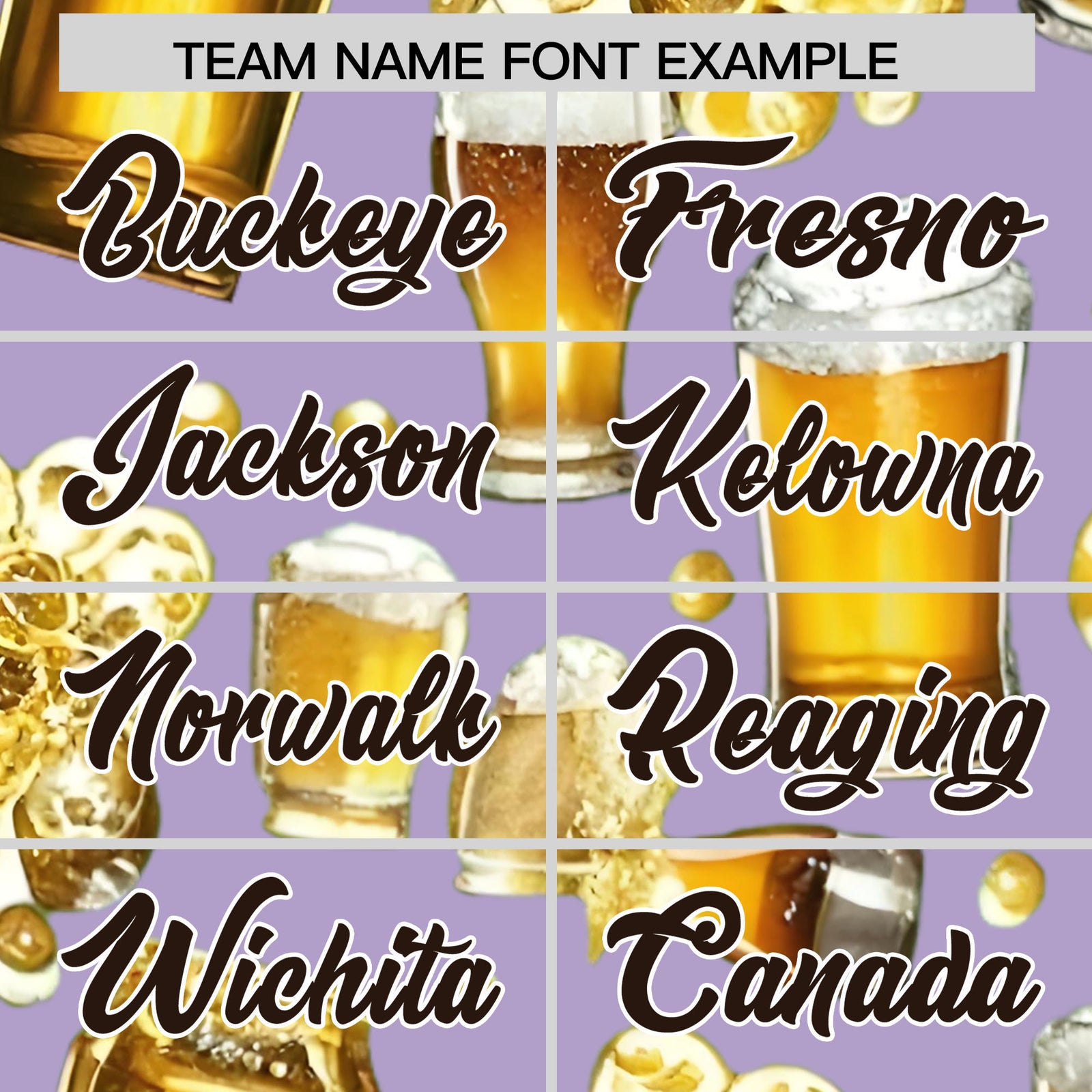 Custom Light Purple Personalized Team Shirts for Parties & Training | KXKSHOP