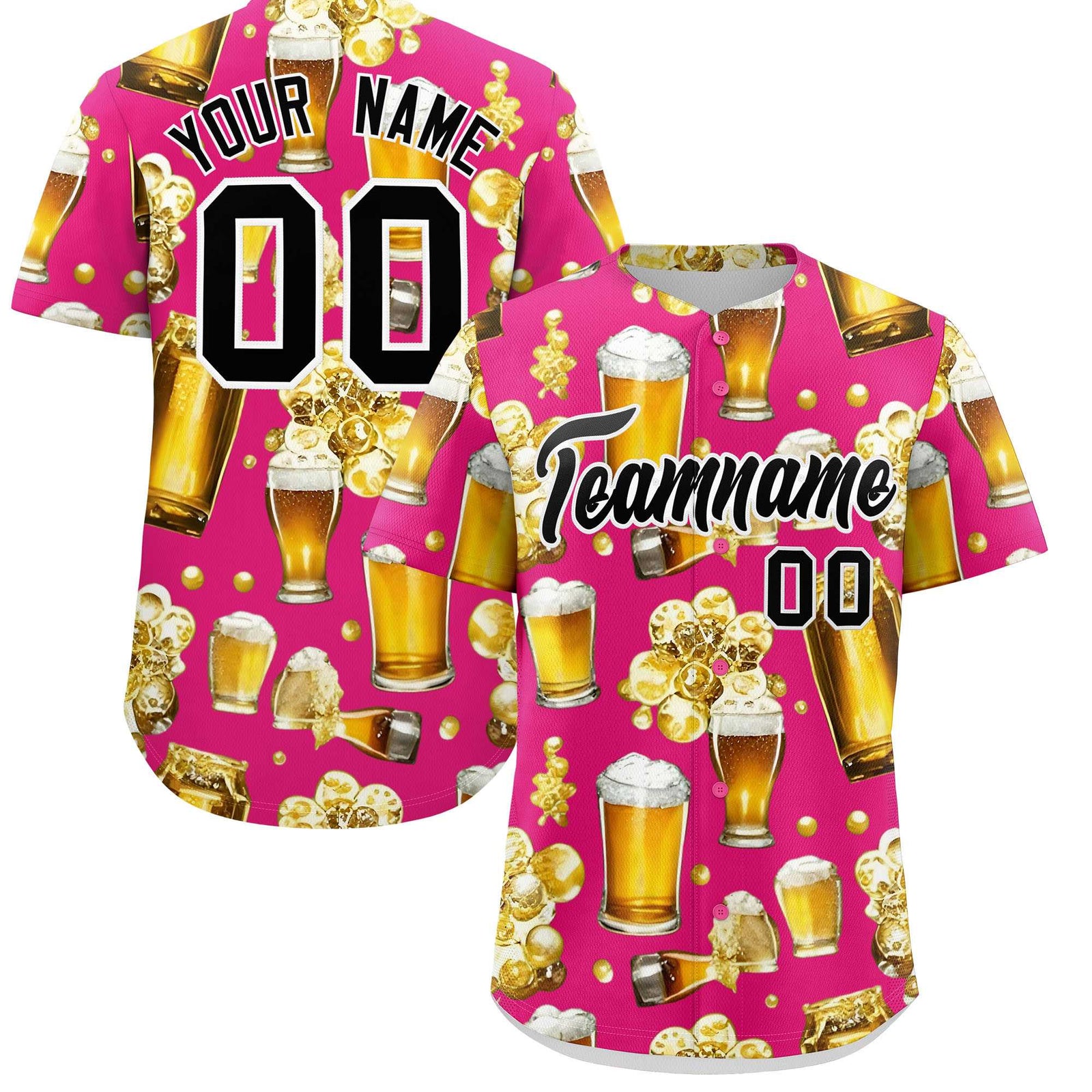 Custom Rose Red Personalized Team Shirts for Parties & Training | KXKSHOP