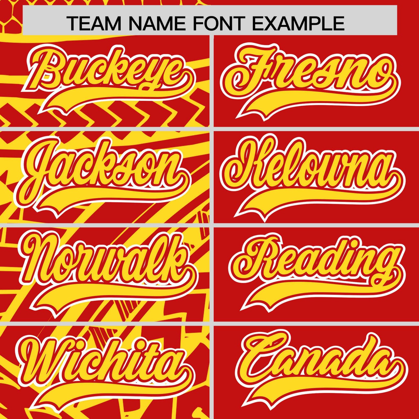 Custom Red Gold Split Fashion Tribal Pattern Authentic Baseball Jersey