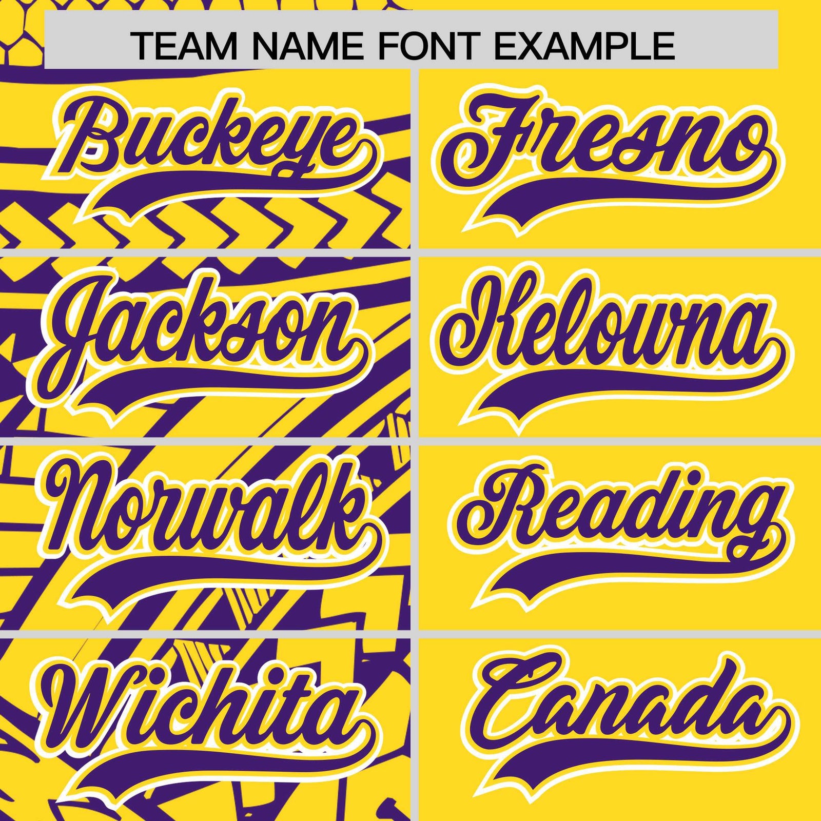 Custom Gold Purple Split Fashion Tribal Pattern Authentic Baseball Jersey