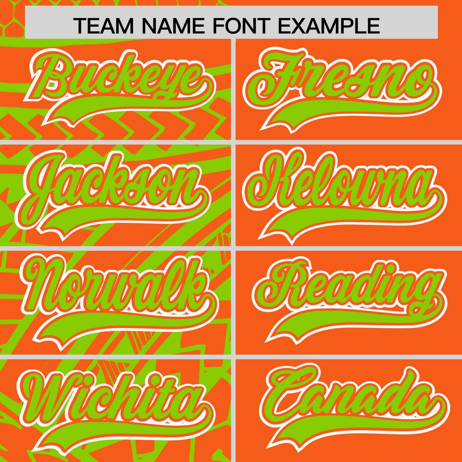 Custom Orange Neon Green Split Fashion Tribal Pattern Authentic Baseball Jersey