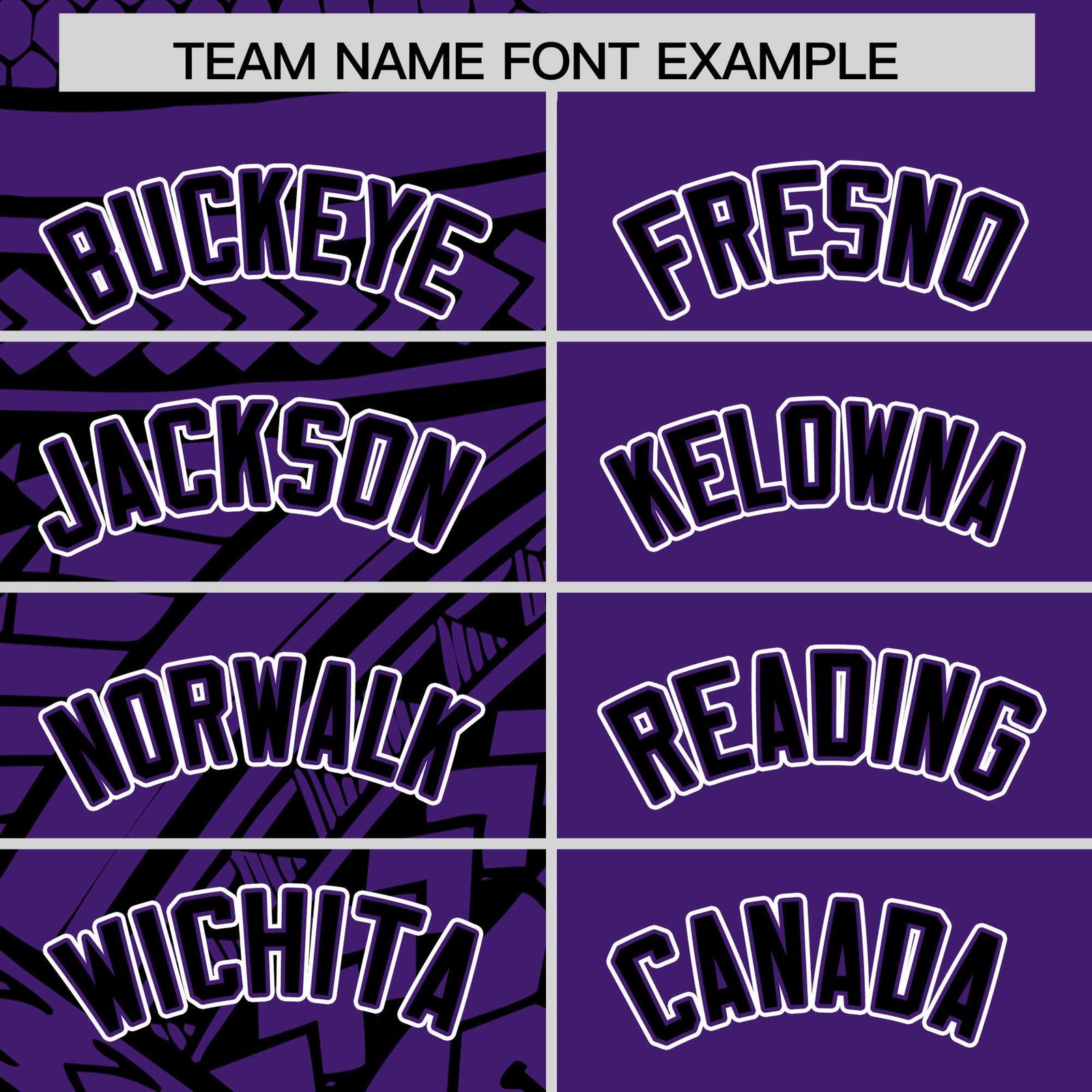 Custom Black Purple Split Fashion Tribal Pattern Authentic Baseball Jersey