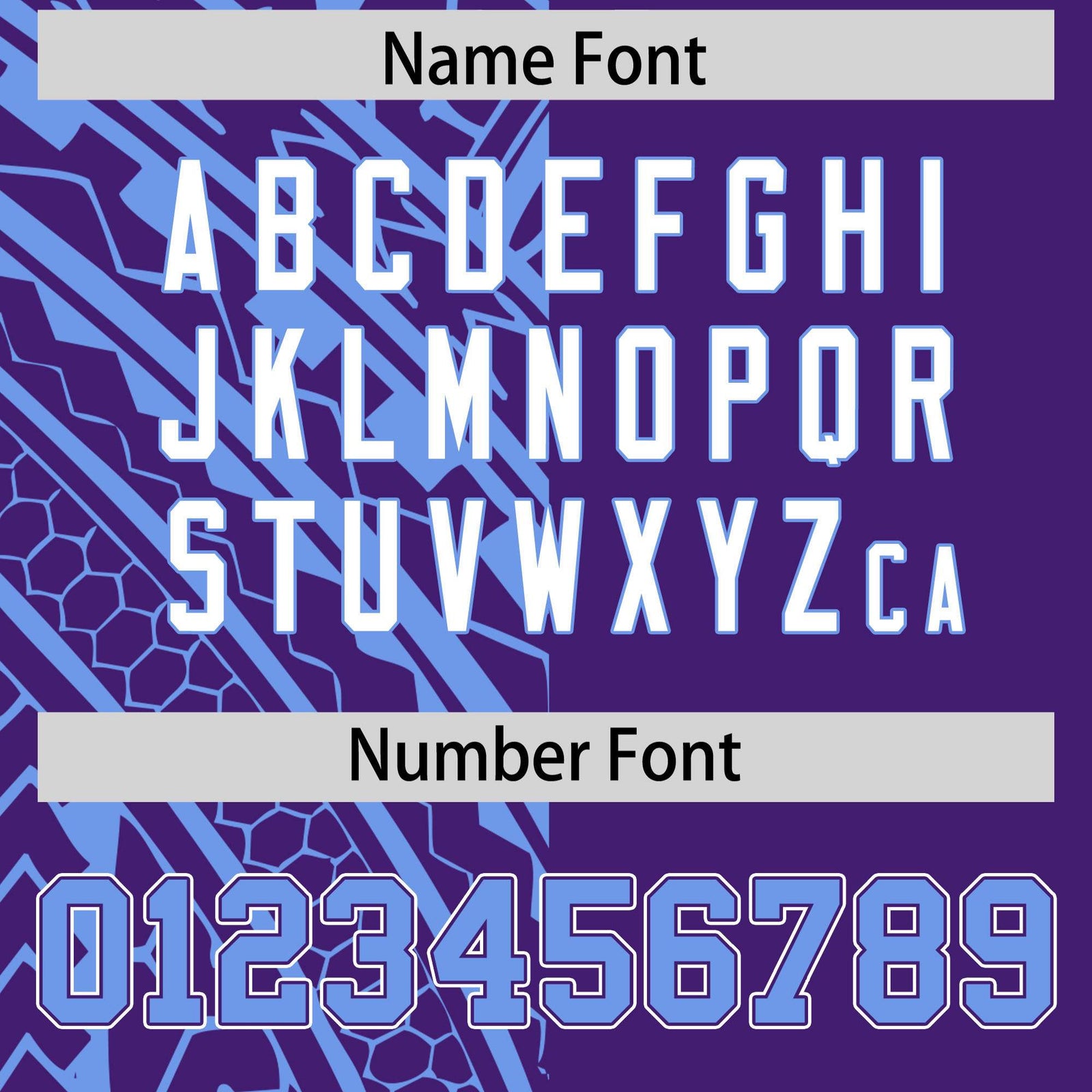 Custom Light Blue Purple Split Fashion Tribal Pattern Authentic Baseball Jersey