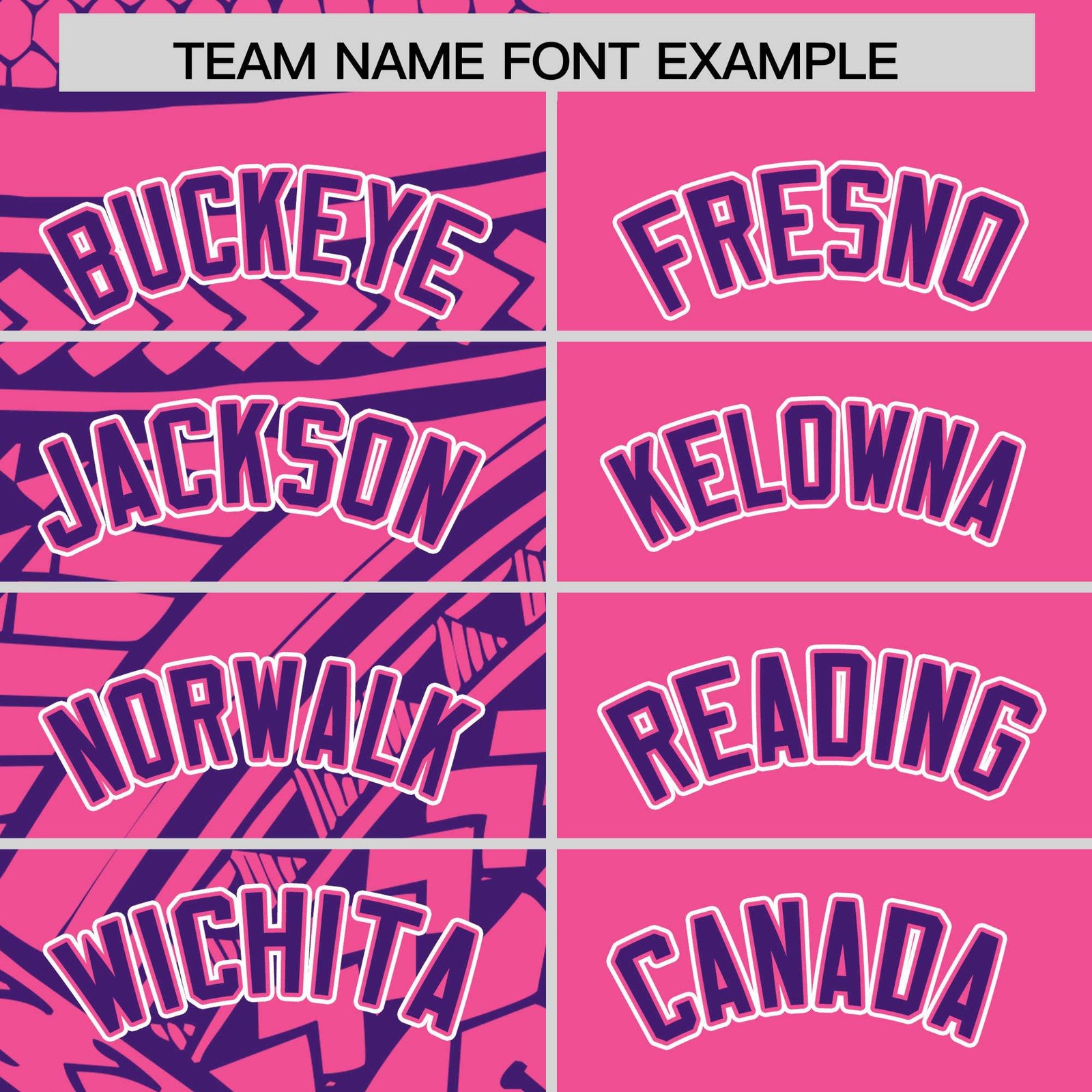 Custom Pink Purple Split Fashion Tribal Pattern Authentic Baseball Jersey