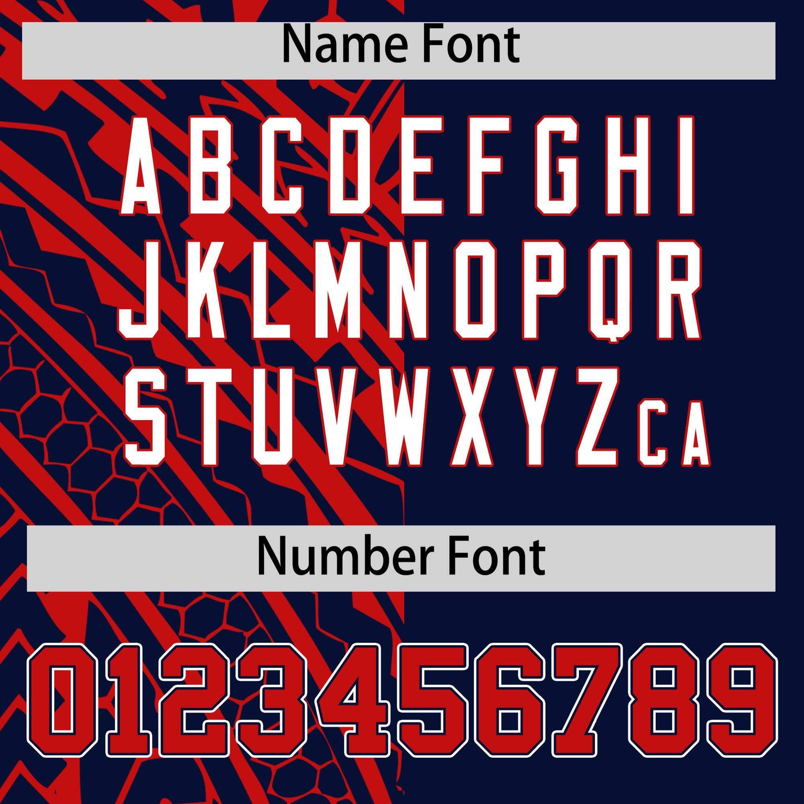 Custom Red Navy Split Fashion Tribal Pattern Authentic Baseball Jersey