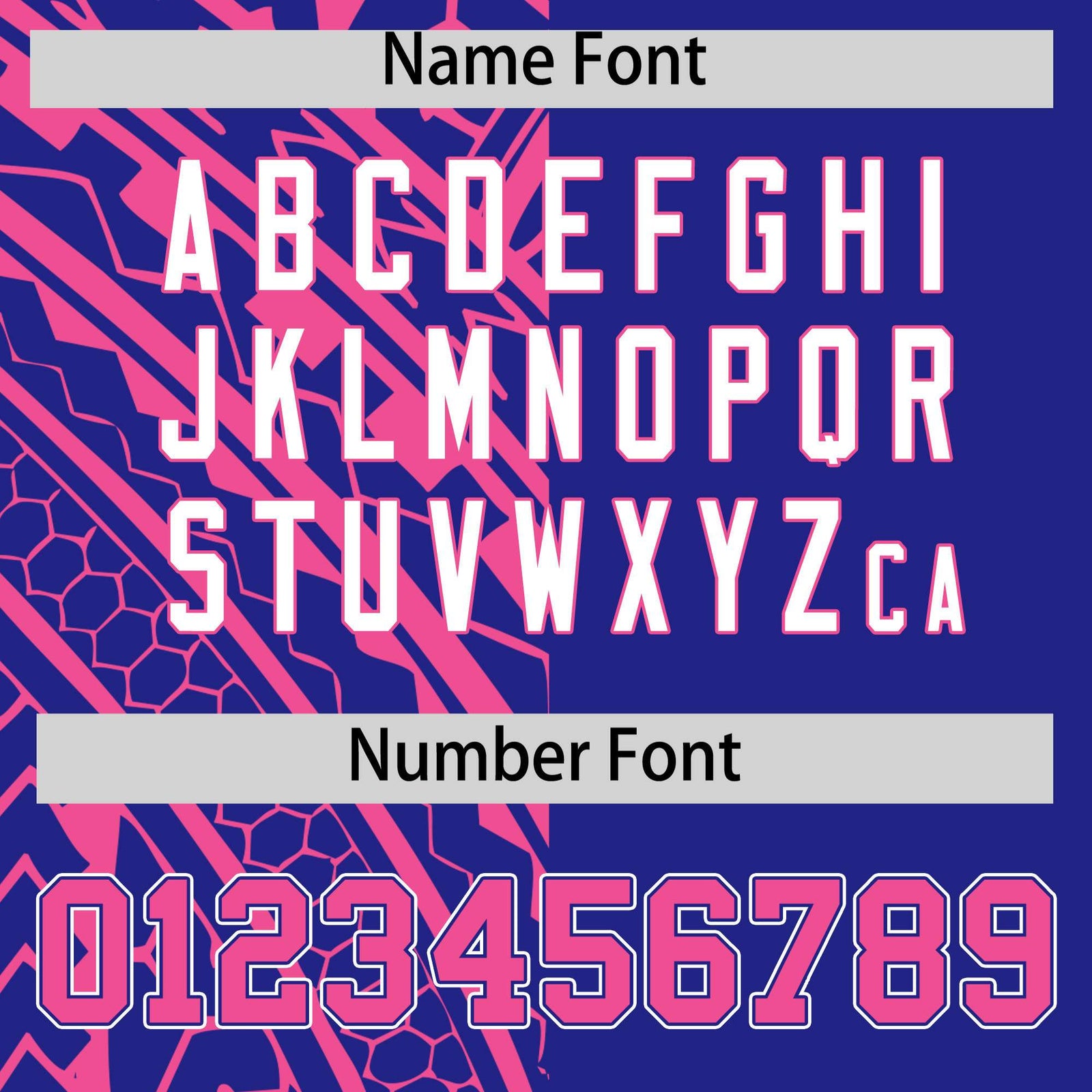 Custom Royal Pink Split Fashion Tribal Pattern Authentic Baseball Jersey