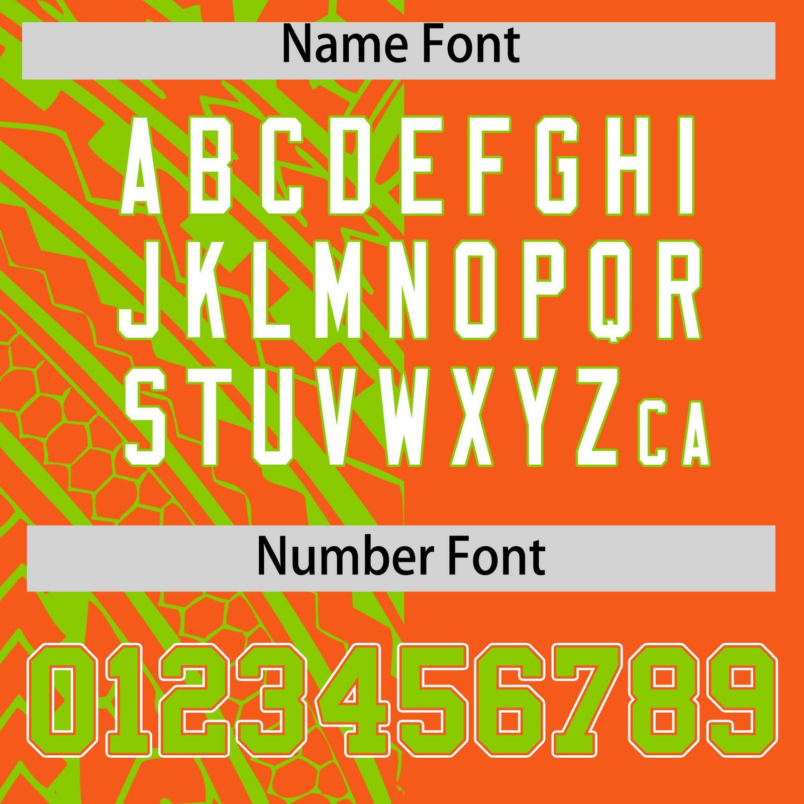 Custom Orange Neon Green Split Fashion Tribal Pattern Authentic Baseball Jersey