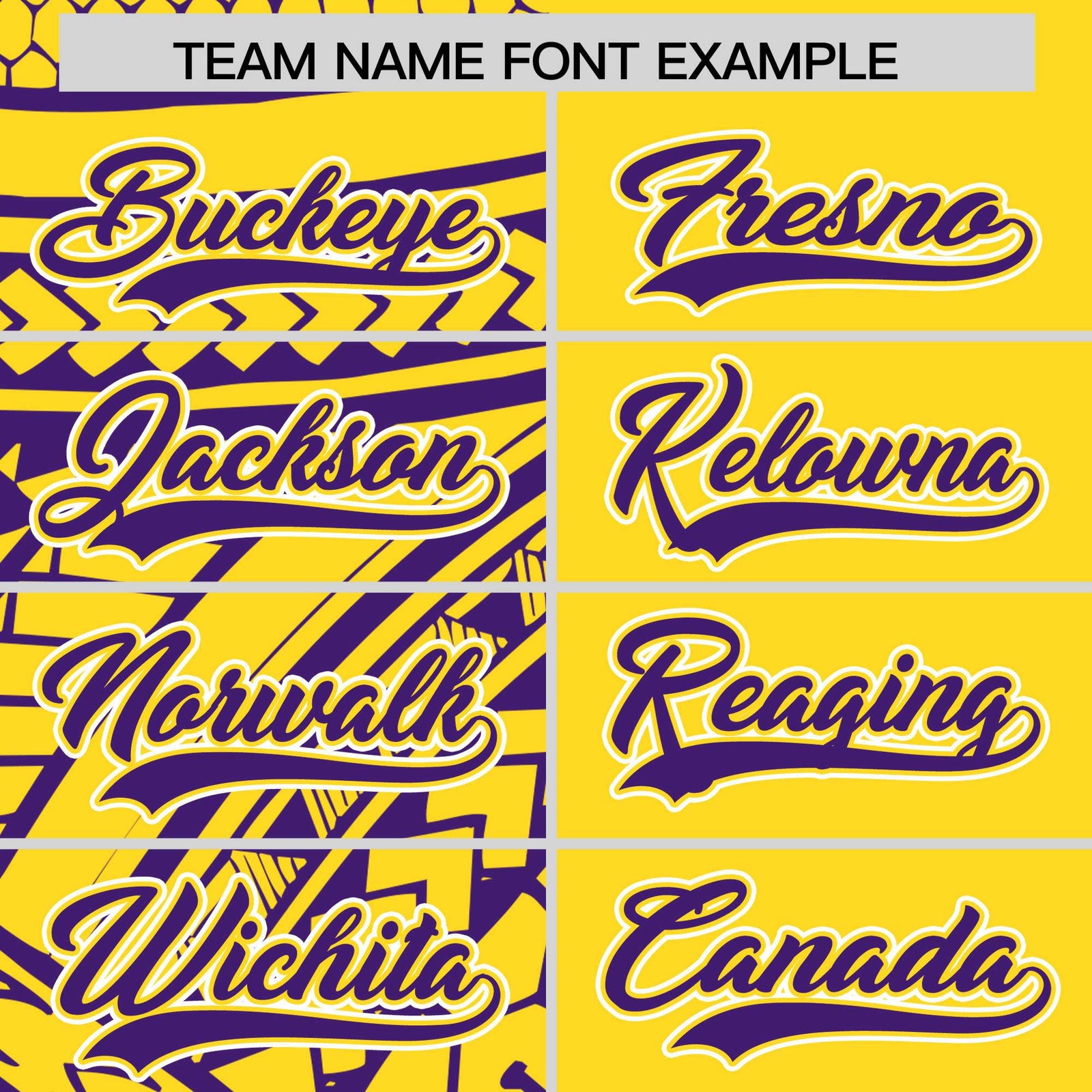 Custom Gold Purple Split Fashion Tribal Pattern Authentic Baseball Jersey